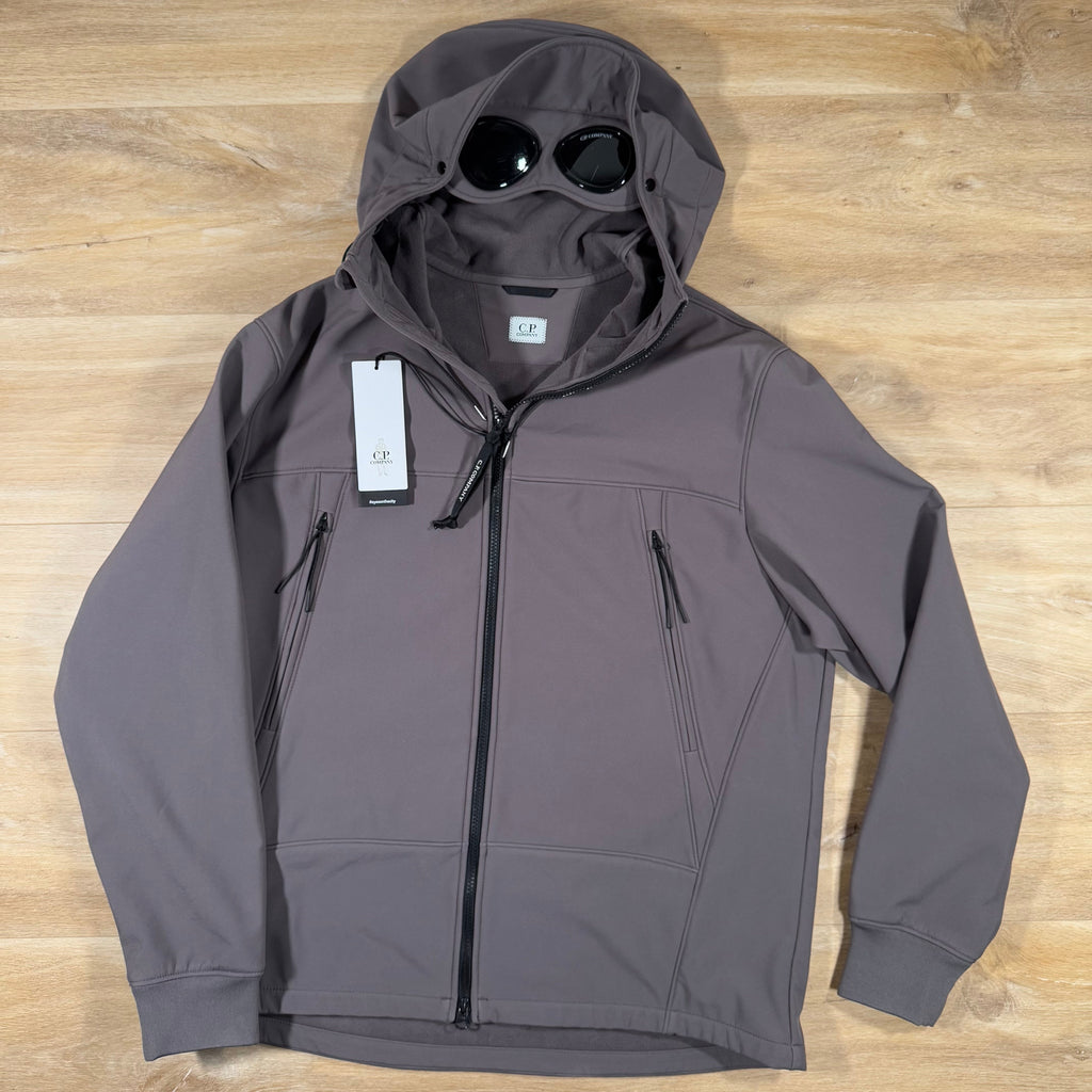 CP Company Shell-R Goggle Jacket in Violet -Usfansport