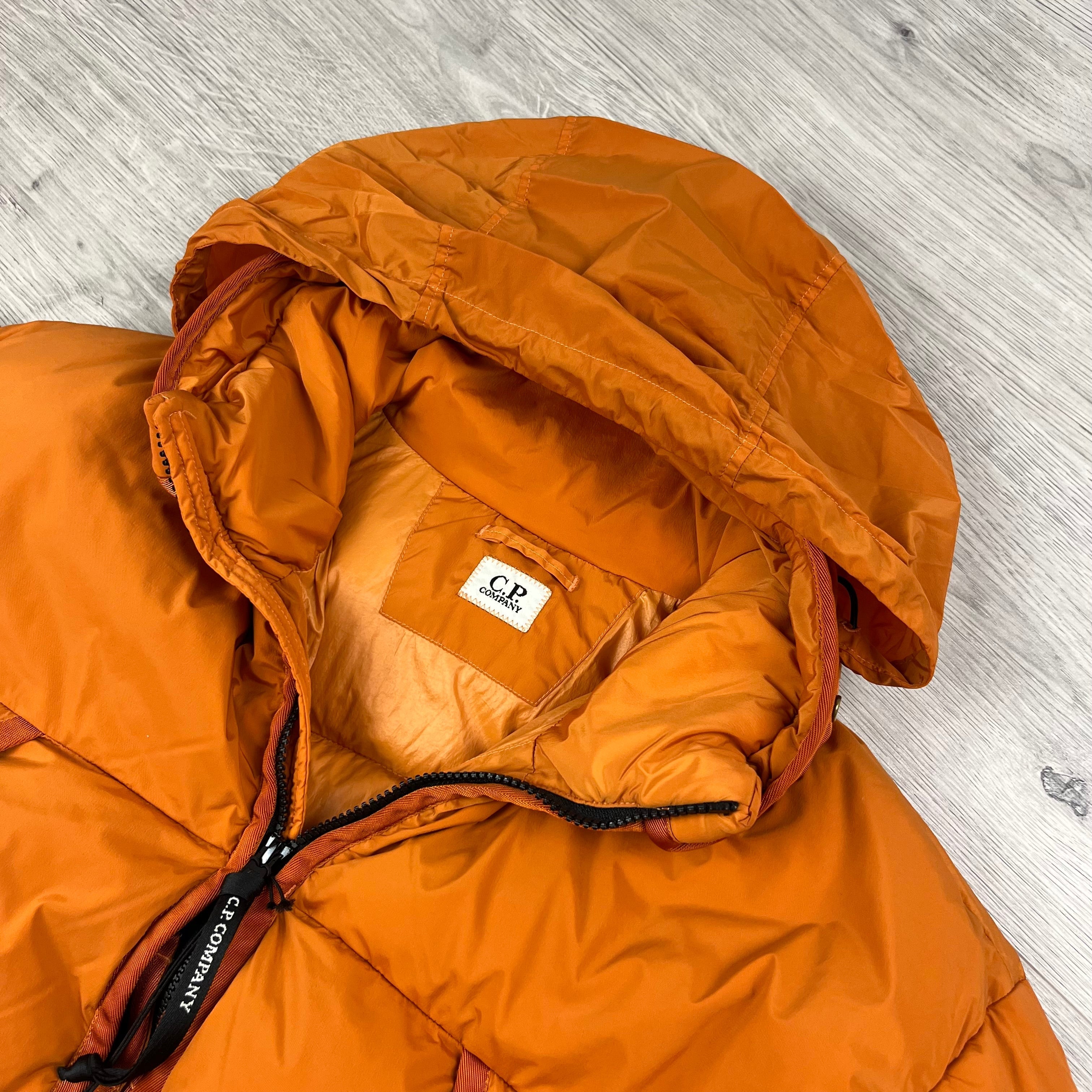 CP Company Nycra-R Down Jacket - Russet Orange -Usfansport