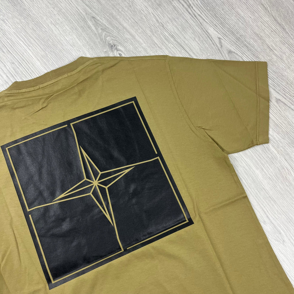 Stone Island Printed T-Shirt - Beige -Usfansport