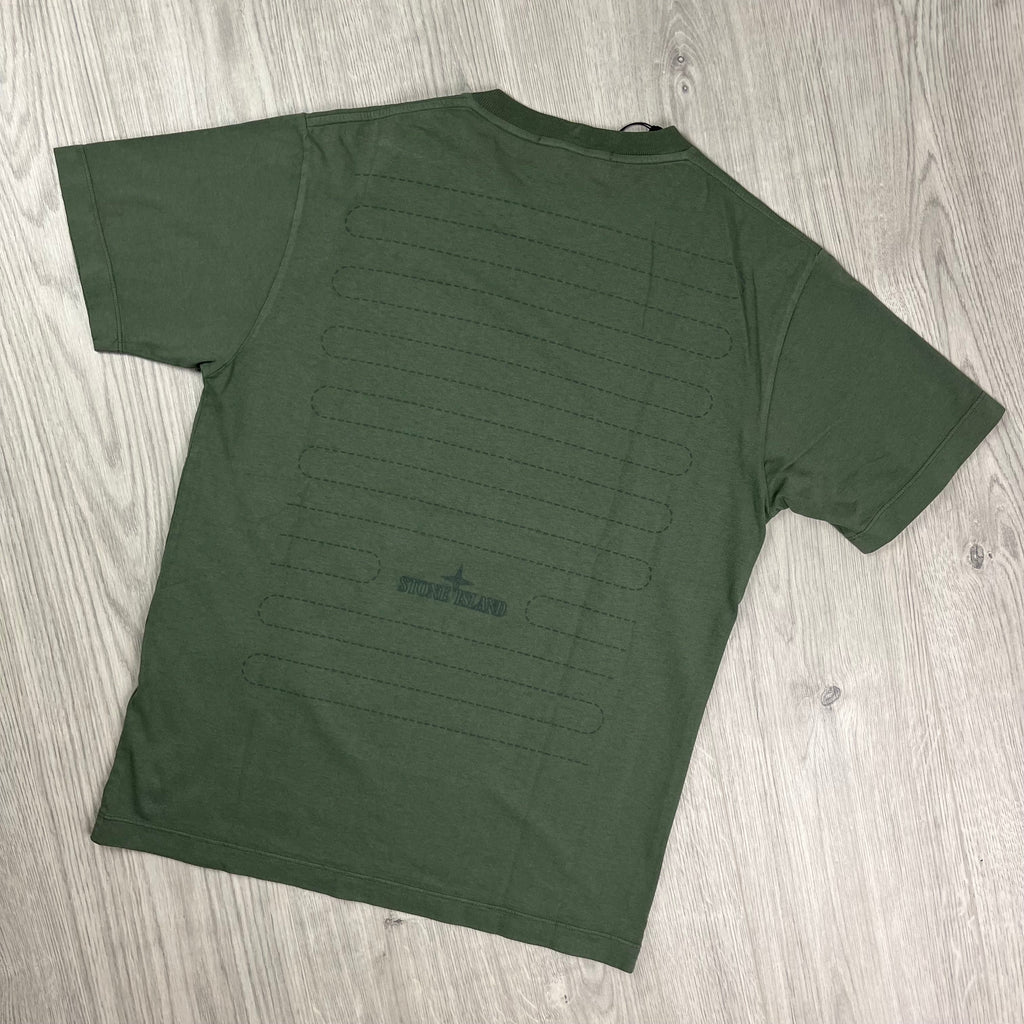 Stone Island Printed T-Shirt - Musk -Usfansport