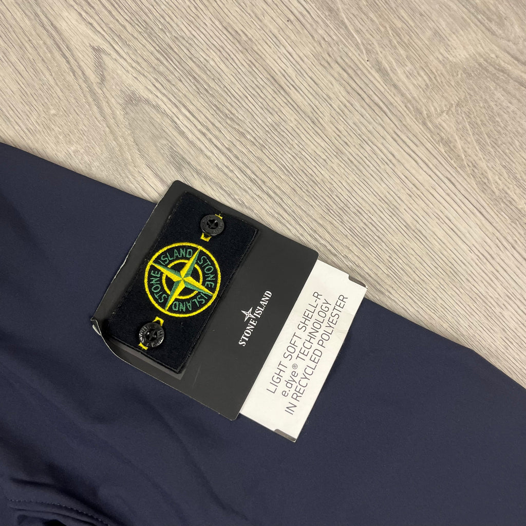 Stone Island Shell Jacket - Navy -Usfansport