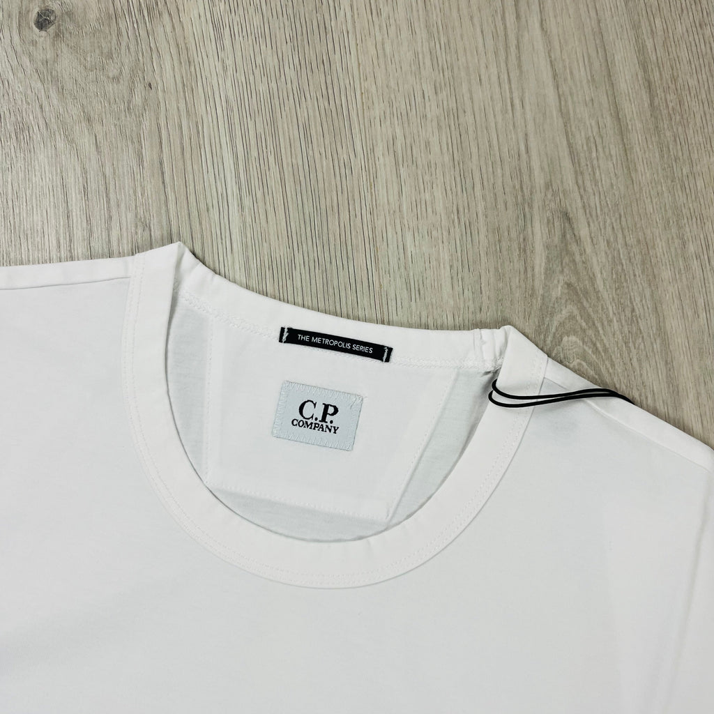 CP Company Metropolis T-Shirt - White -Usfansport