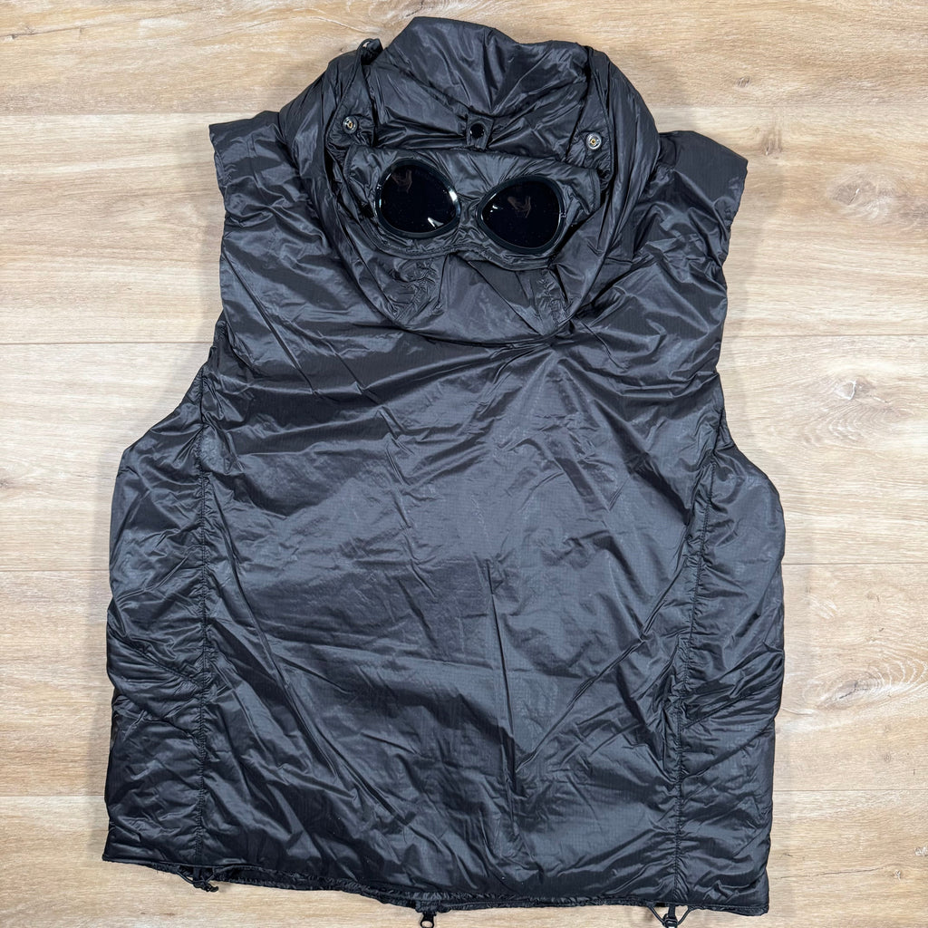 CP Company Nada Shell Goggle Vest in Black -Usfansport
