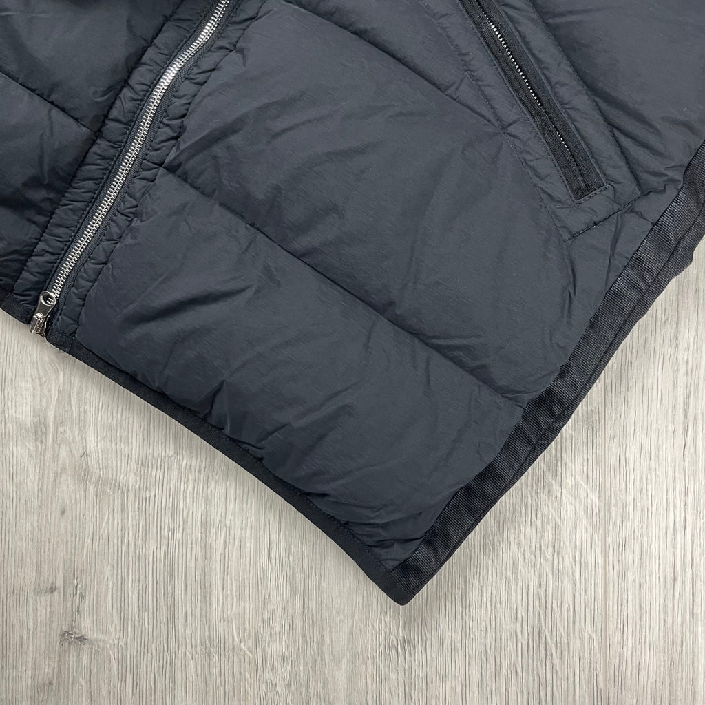 Stone Island Nylon Down Jacket - Black -Usfansport