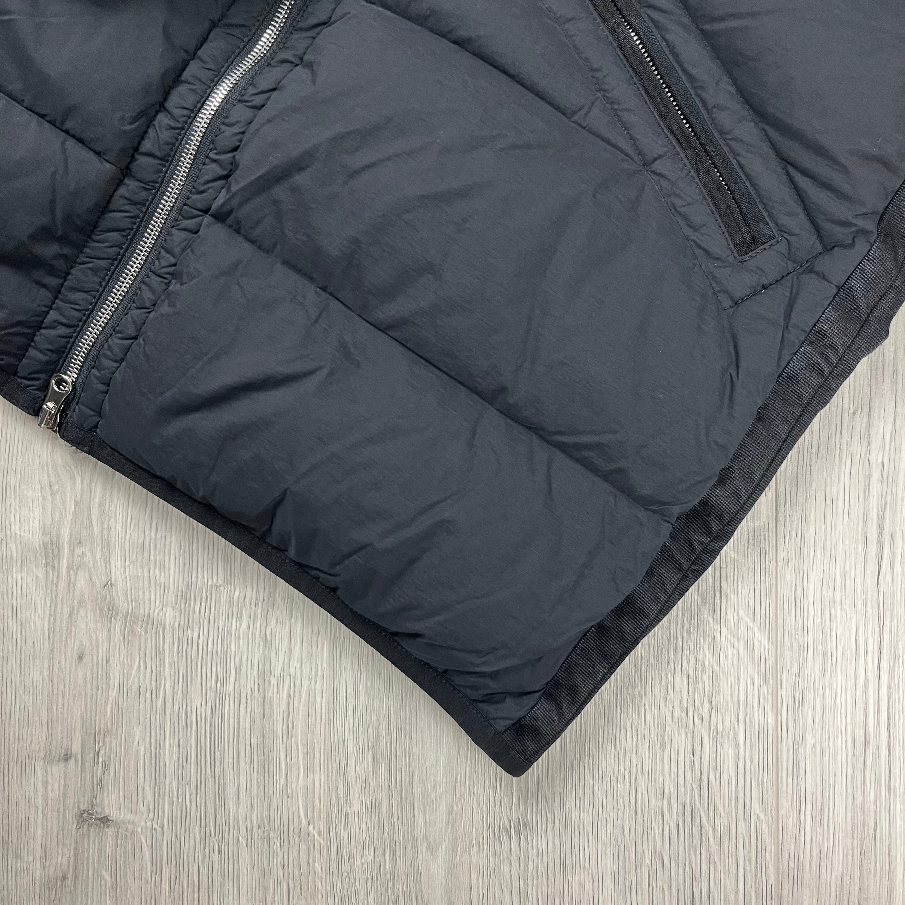Stone Island Nylon Down Jacket - Black -Usfansport