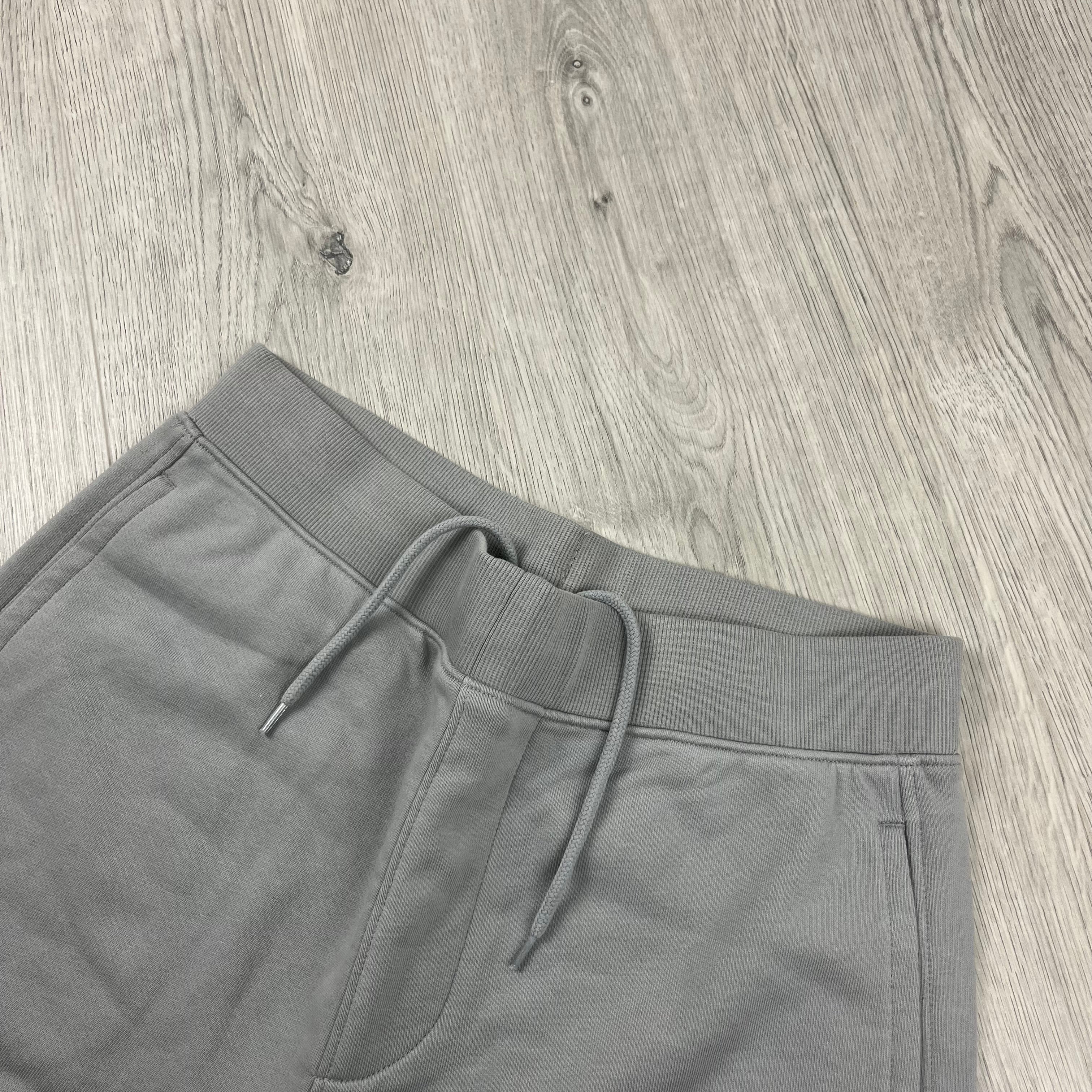 CP Company Raised Fleece Sweatpants - Drizzle -Usfansport