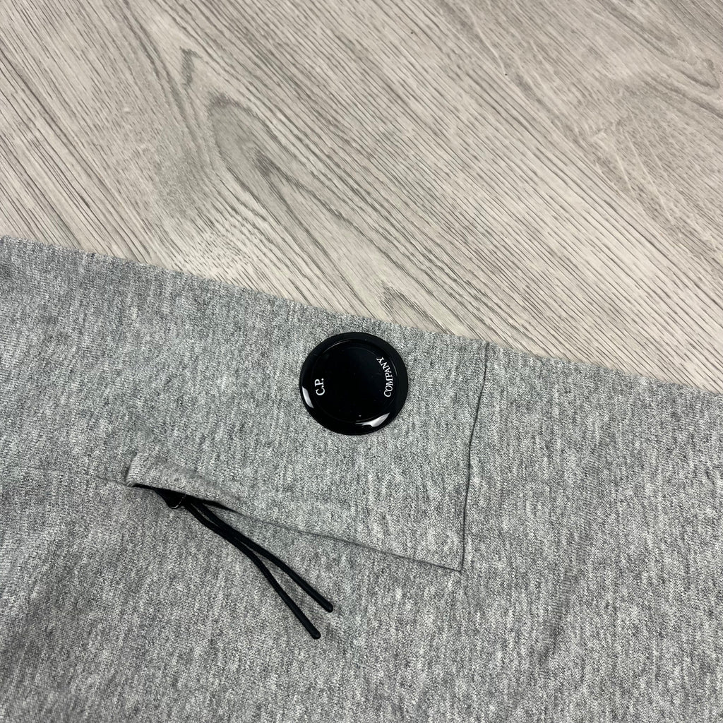 CP Company Raised Fleece Hoodie - Grey -Usfansport