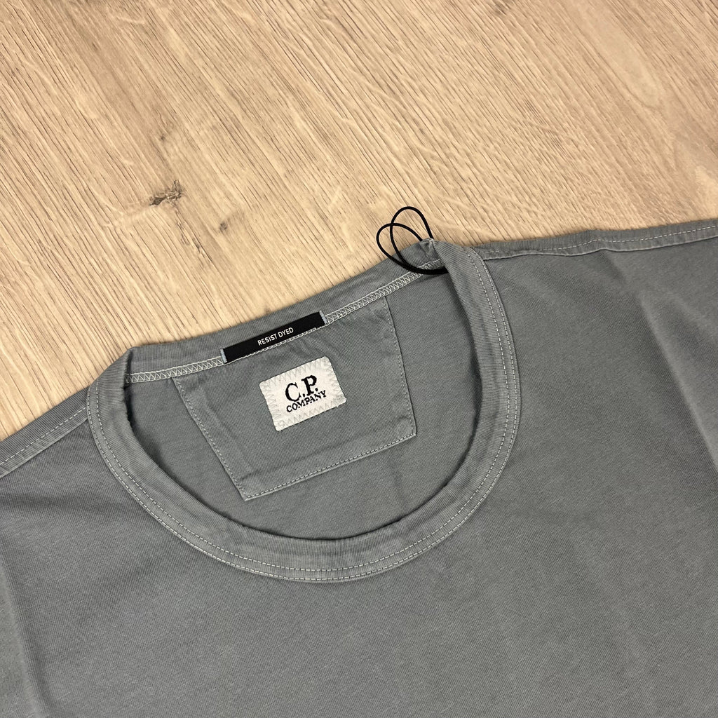 CP Company Printed T-Shirt - Stormy -Usfansport