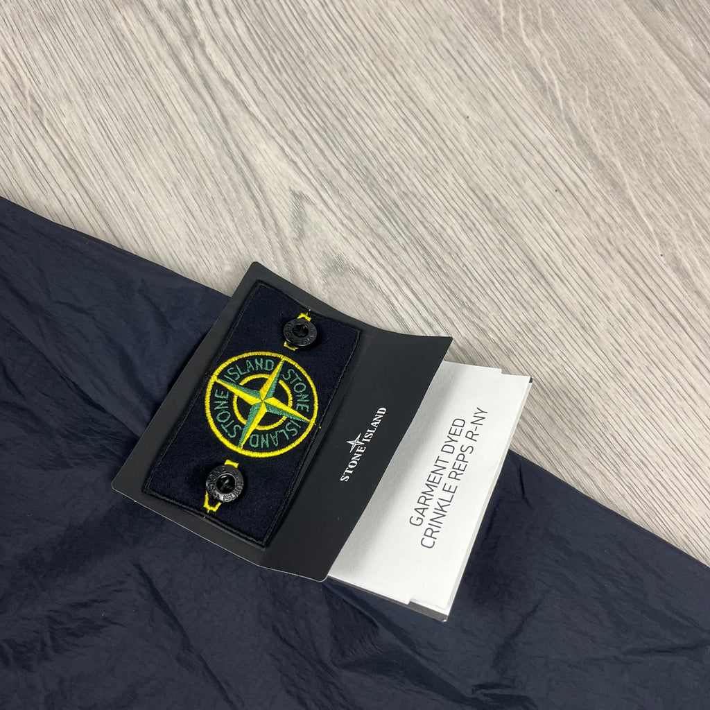 Stone Island Crinkle Reps R-NY Jacket - Navy -Usfansport