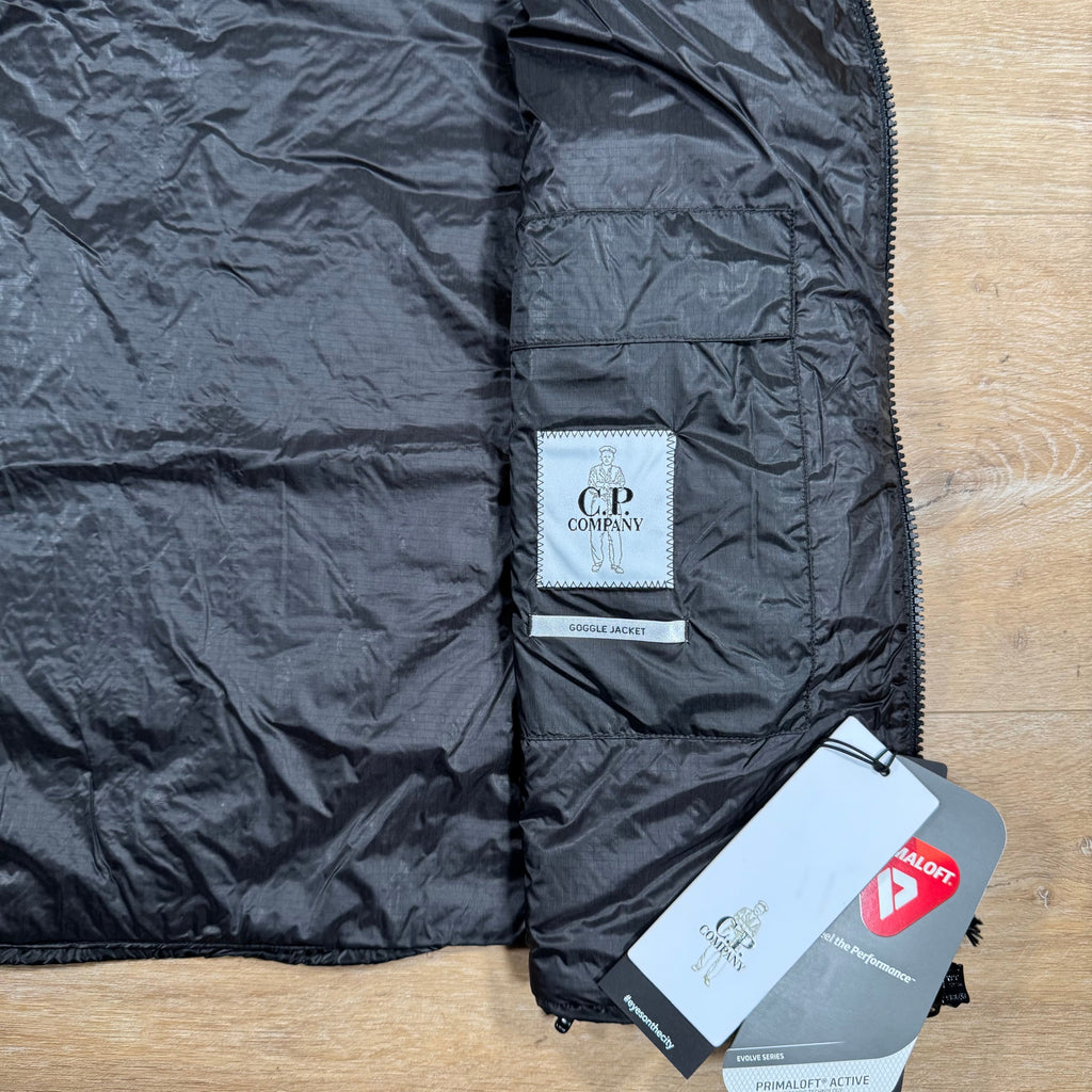 CP Company Nada Shell Goggle Vest in Black -Usfansport