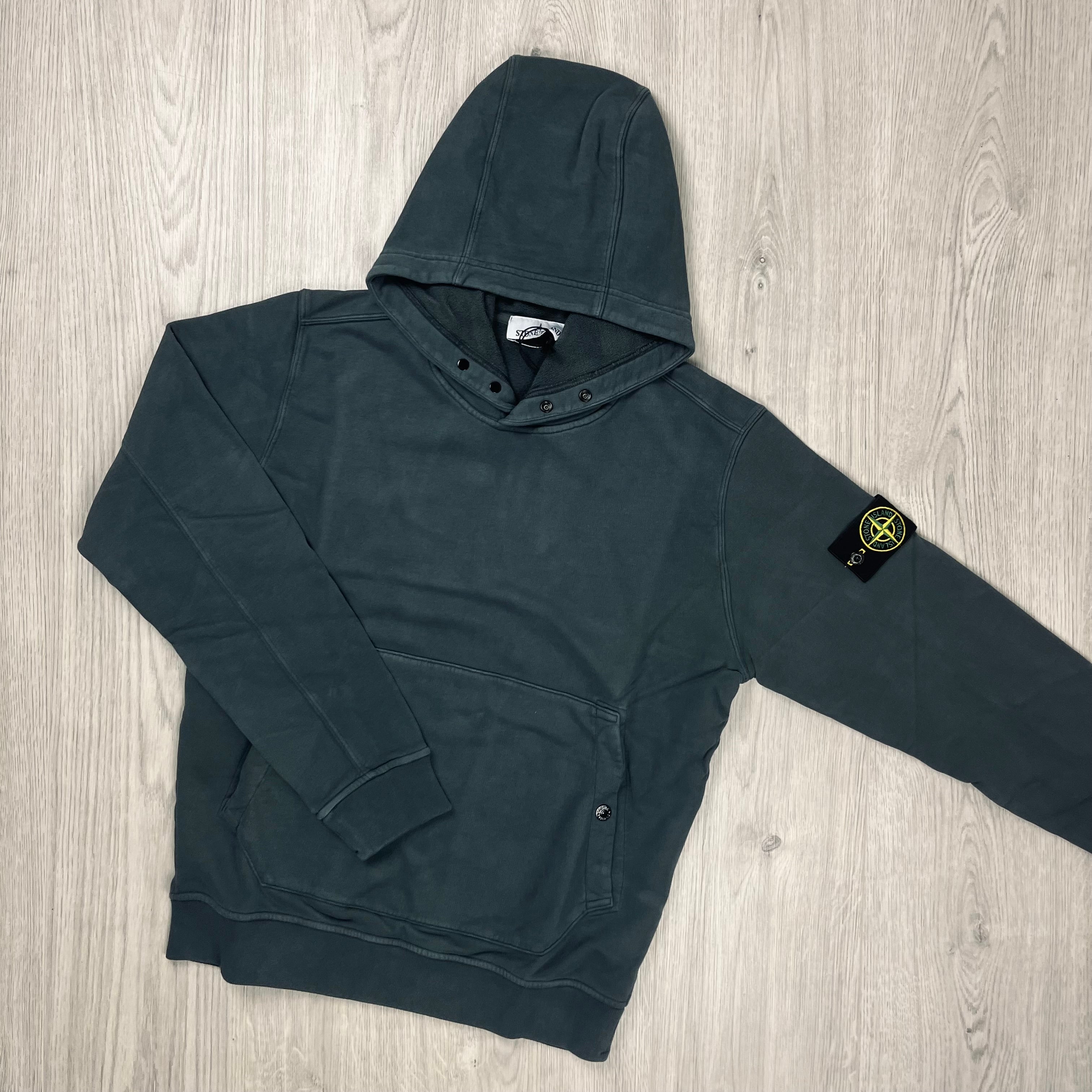 Stone Island Dyed Hoodie - Grey -Usfansport