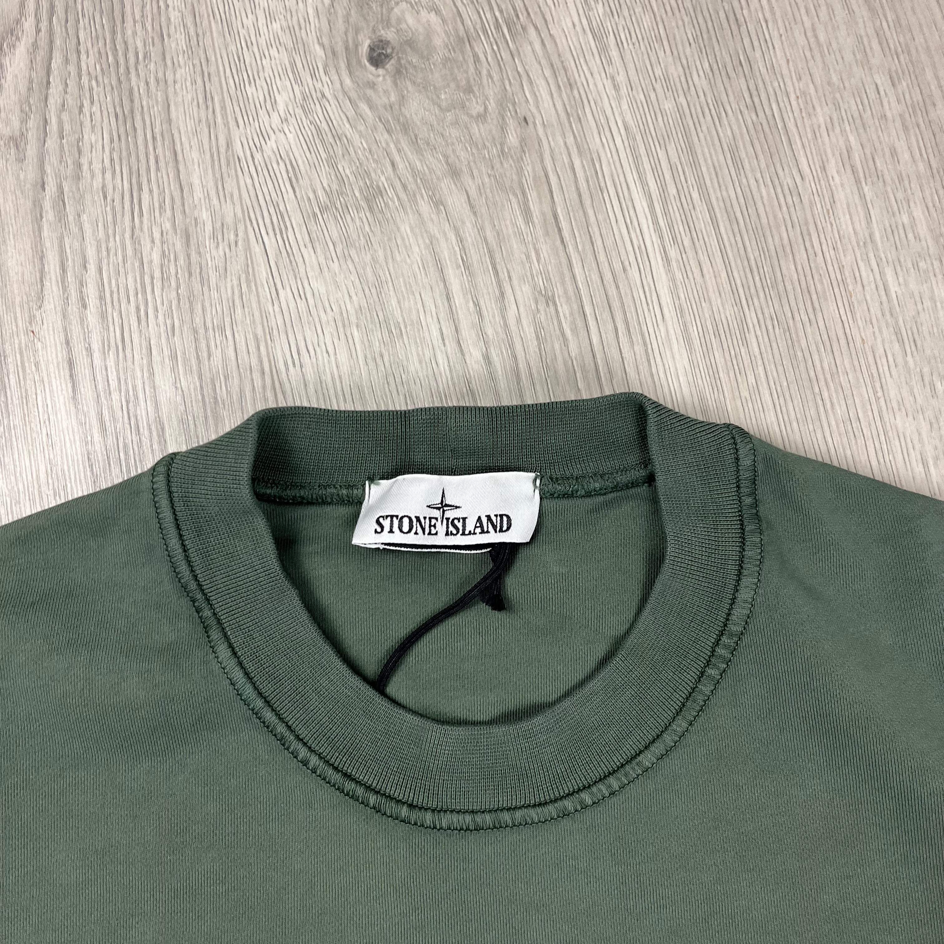Stone Island Dyed Sweatshirt - Musk -Usfansport