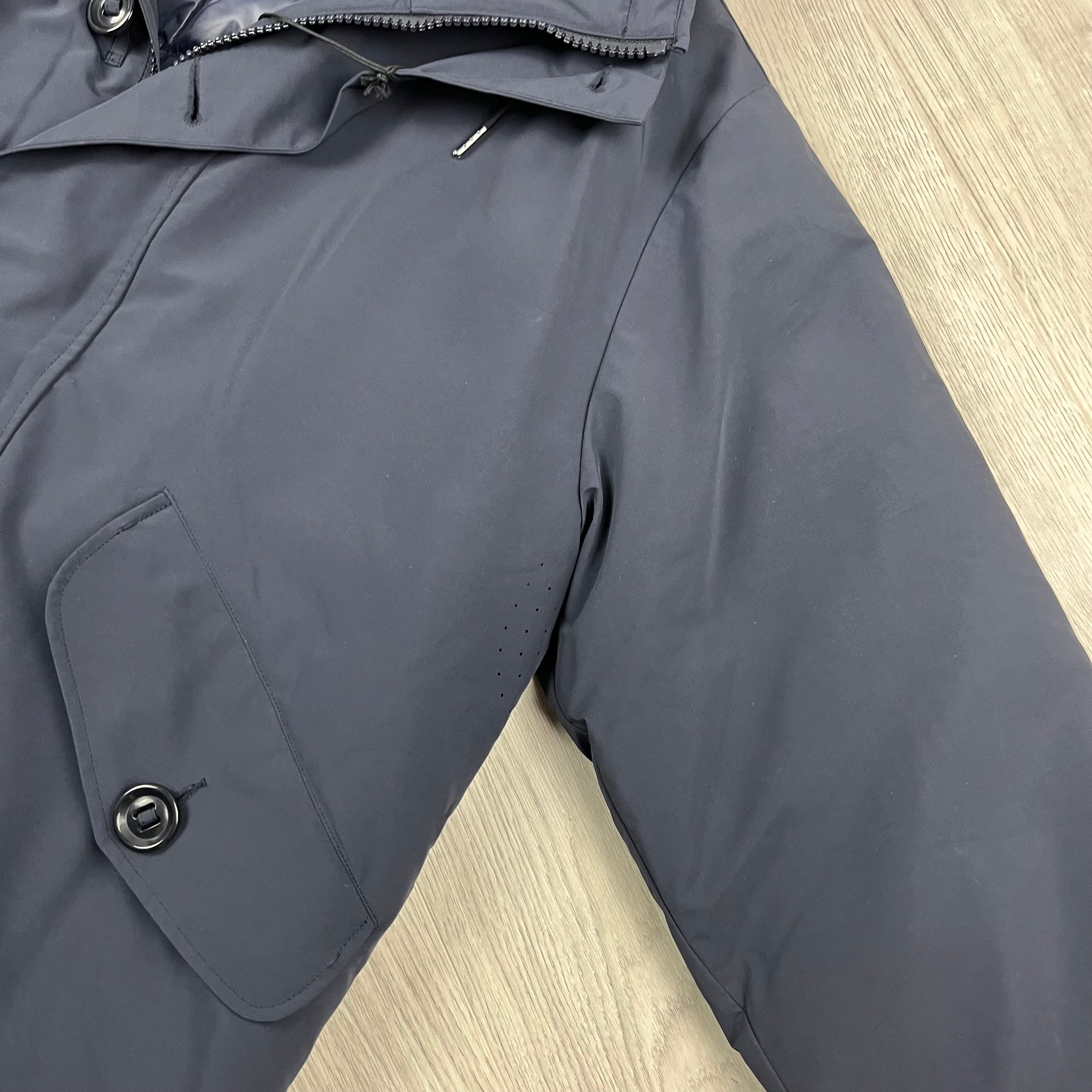 CP Company Micro-M Goggle Jacket - Navy -Usfansport