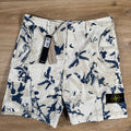 Stone Island Scan Camo On Stretch Ripstop-OVD Bermuda Shorts in Desert -Usfansport
