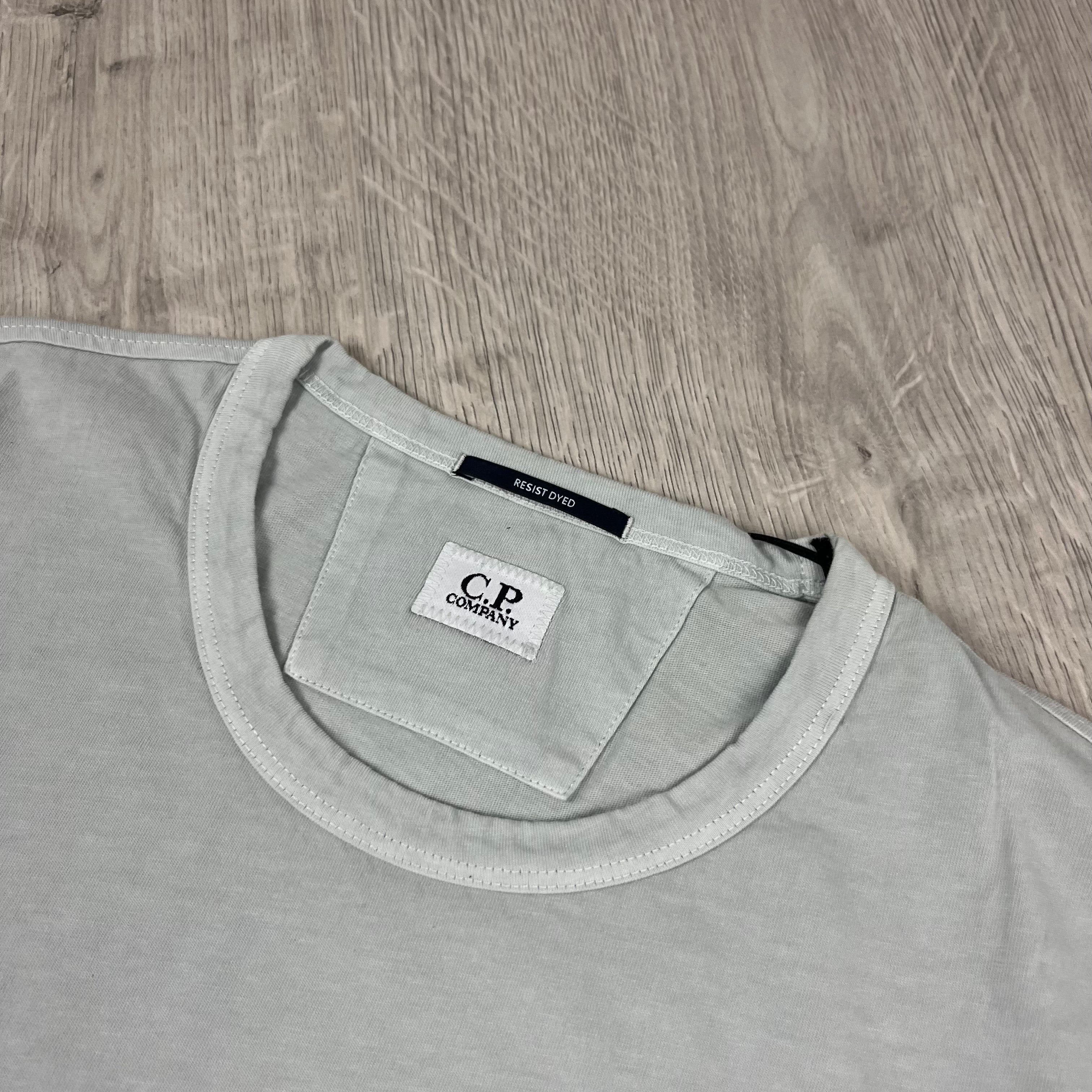 CP Company Printed T-Shirt - Blue Fox -Usfansport