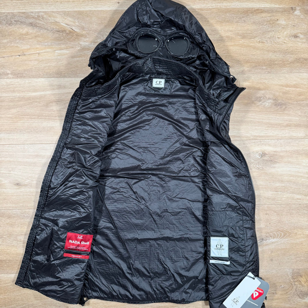 CP Company Nada Shell Goggle Vest in Black -Usfansport