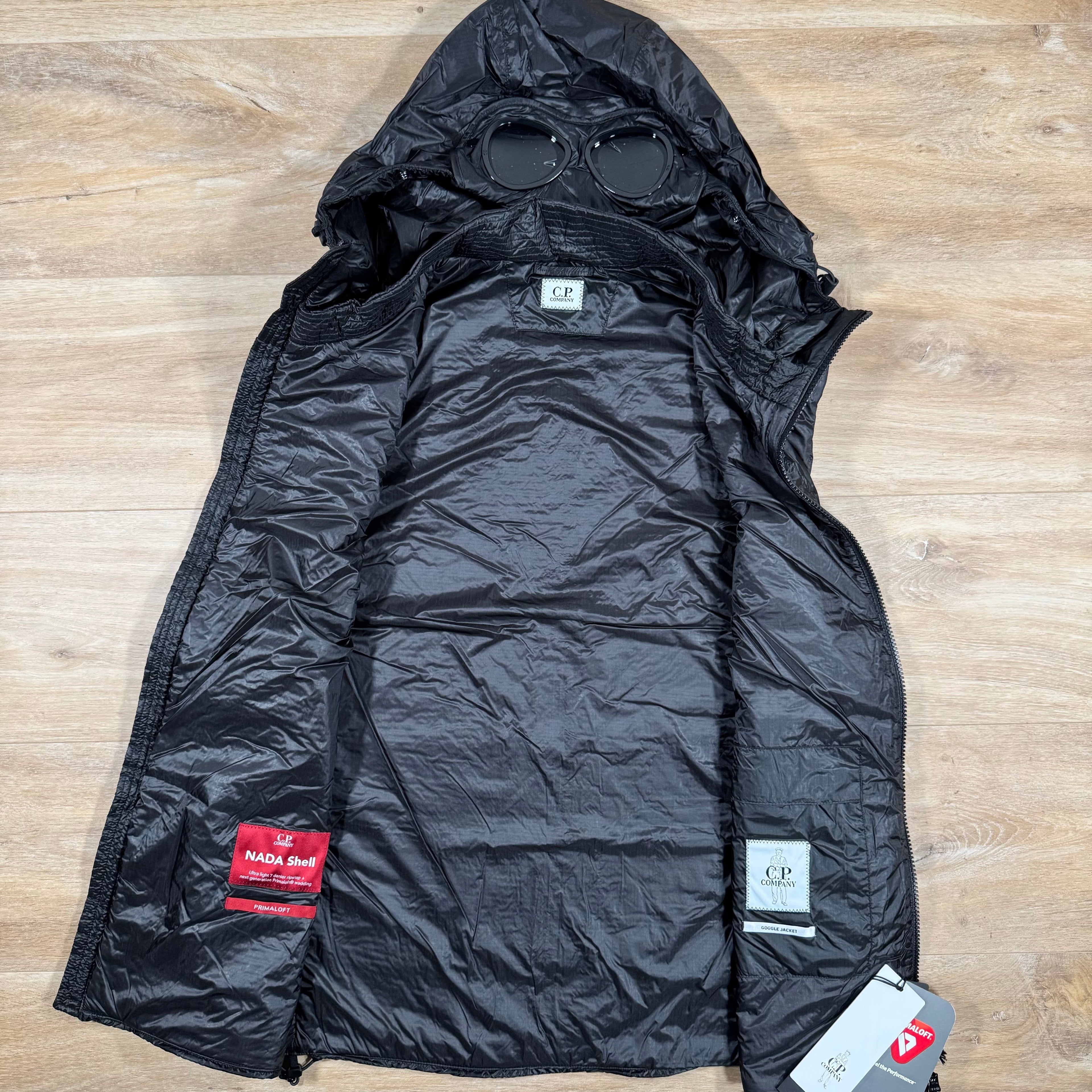 CP Company Nada Shell Goggle Vest in Black -Usfansport