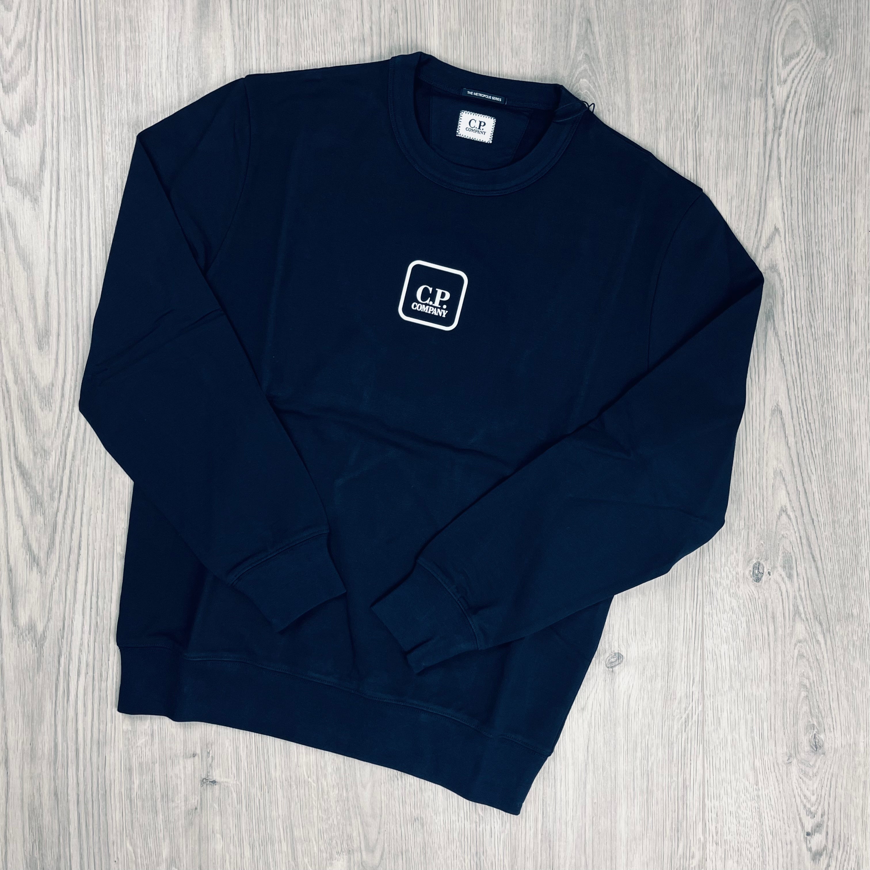 CP Company Metropolis Sweatshirt - Navy -Usfansport