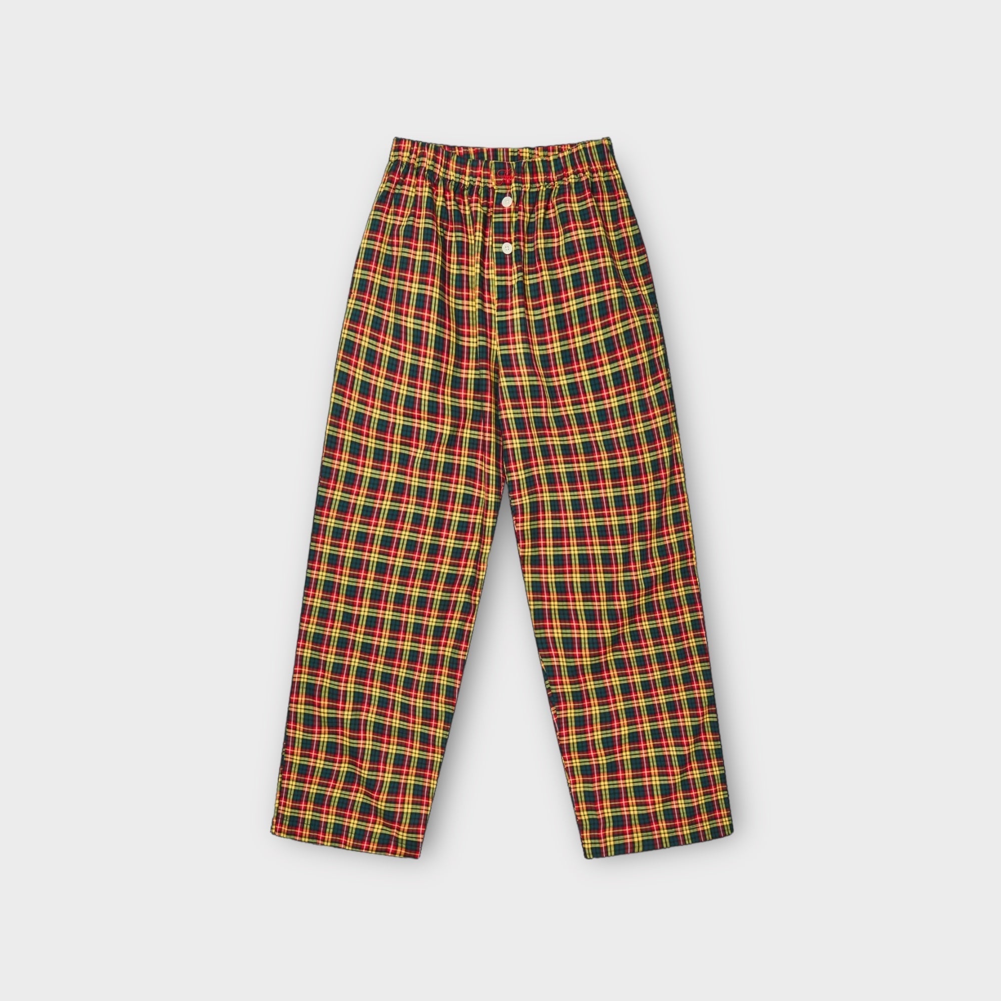 Fichi Long Boxer I Royal Red Check
