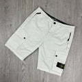 Stone Island Cargo Shorts - Ivory -Usfansport