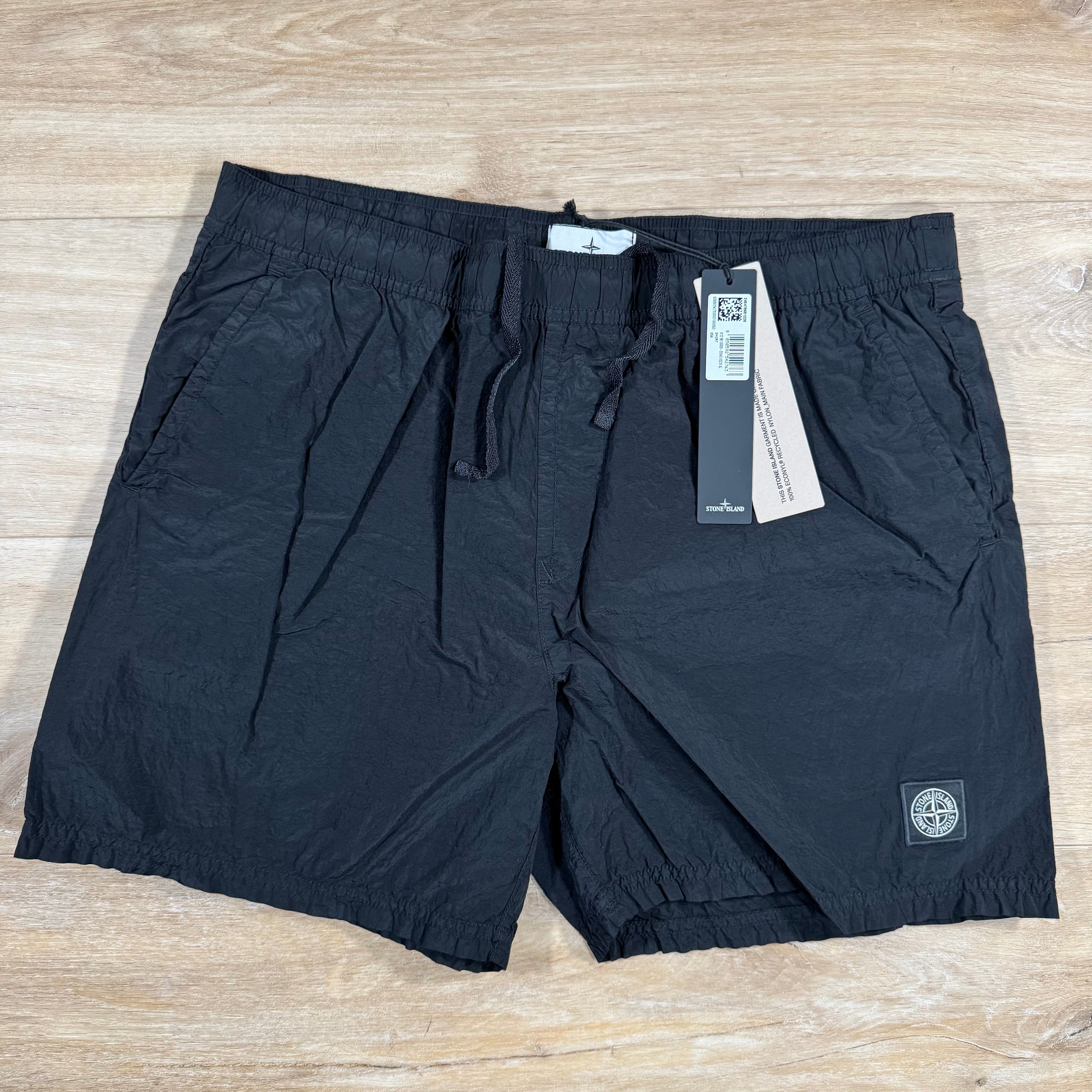 Stone Island Nylon Metal Swim Shorts in Black -Usfansport