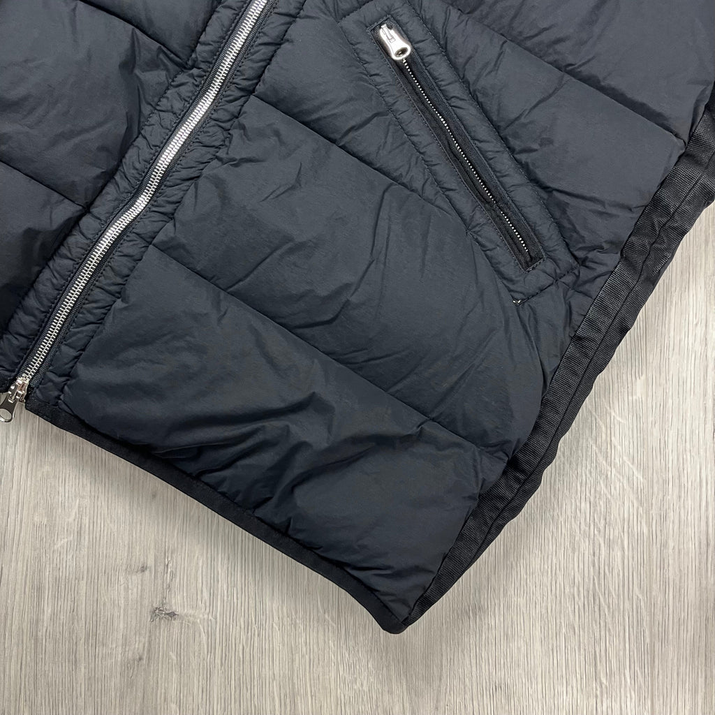 Stone Island Nylon Down Jacket - Black -Usfansport