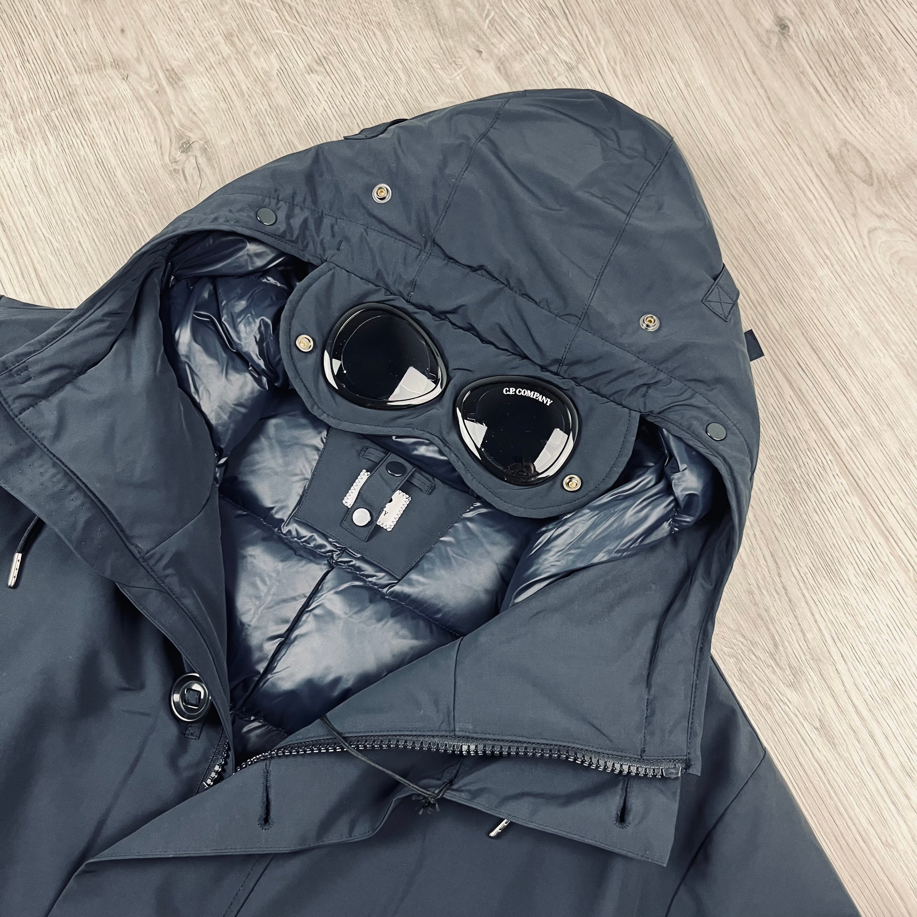 CP Company Micro-M Goggle Jacket - Navy -Usfansport