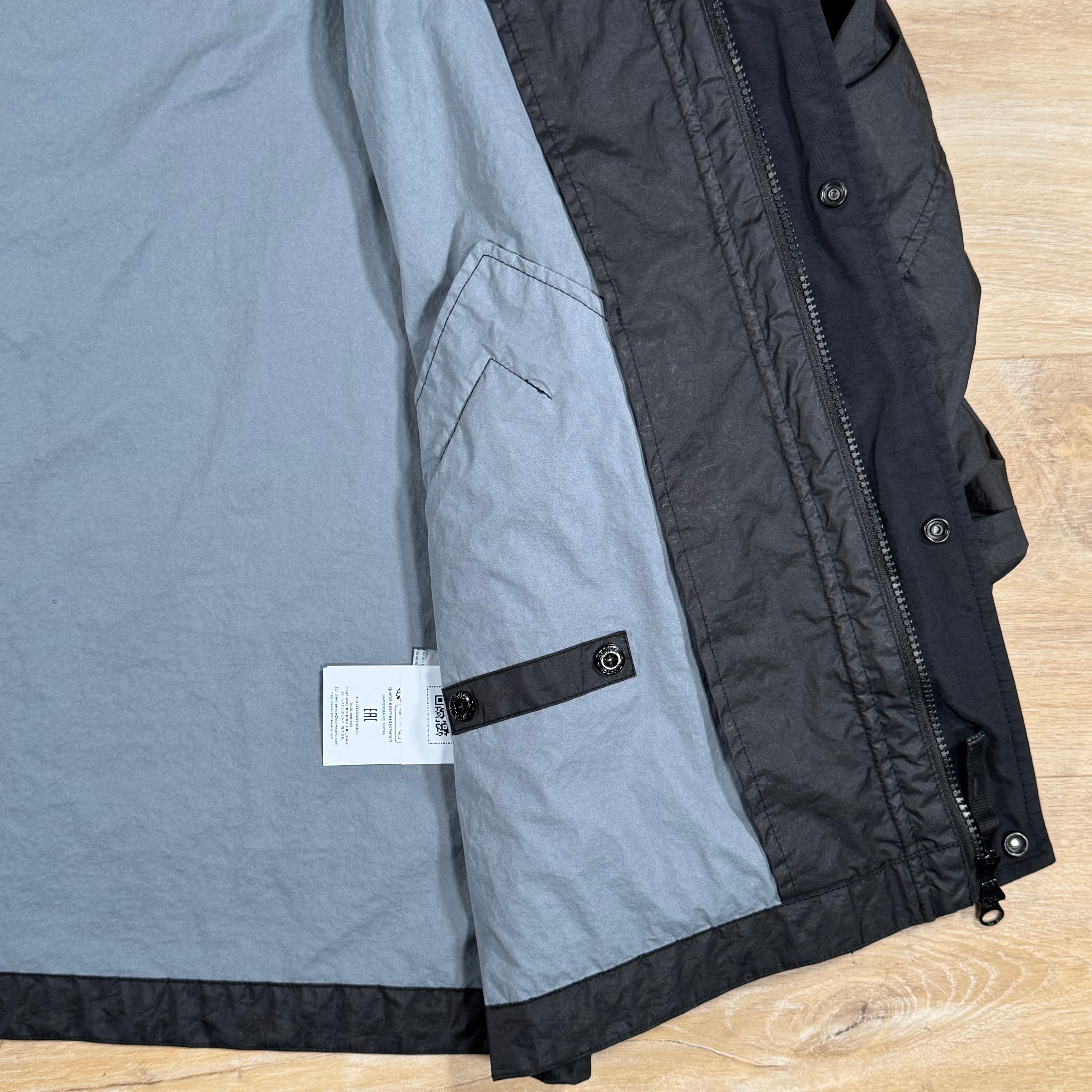 Stone Island Membrana 3L TC Jacket in Black -Usfansport