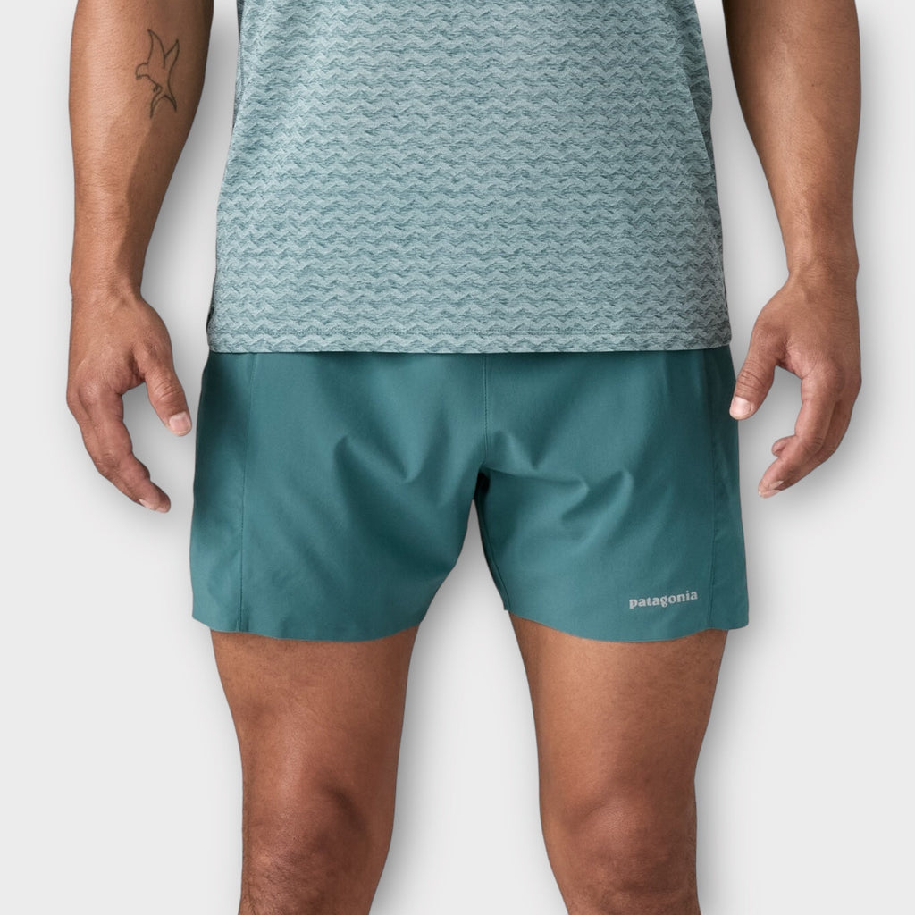 Patagonia Strider Pro 5IN Shorts I Wetland Blue