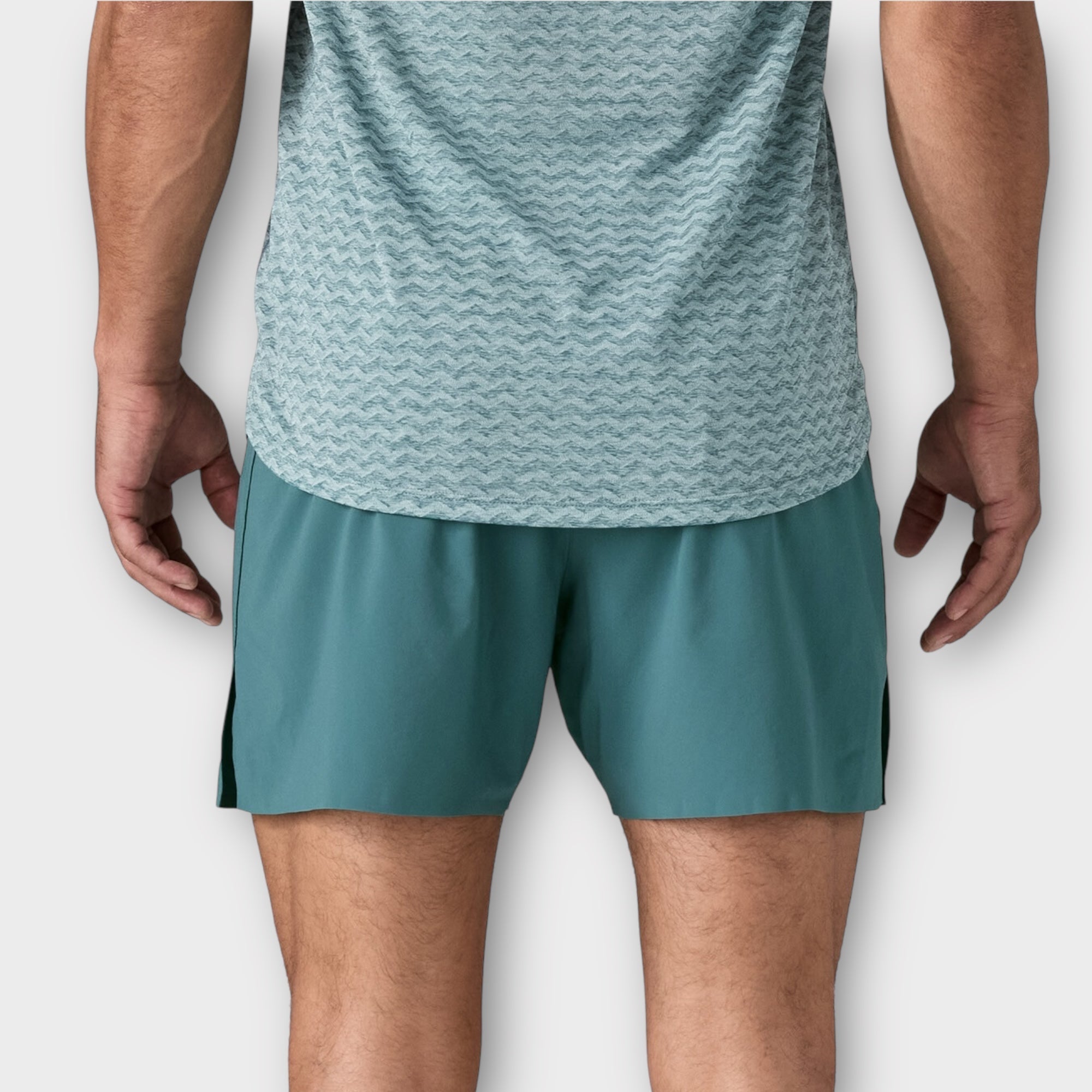 Patagonia Strider Pro 5IN Shorts I Wetland Blue