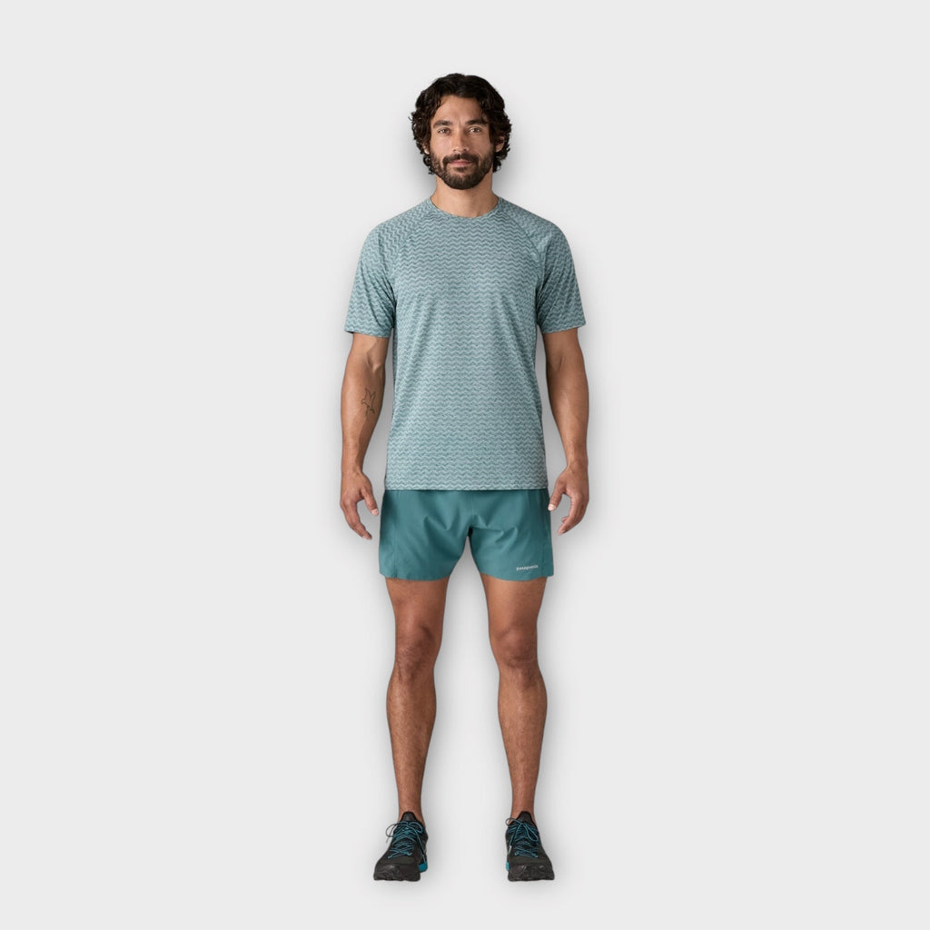 Patagonia Strider Pro 5IN Shorts I Wetland Blue