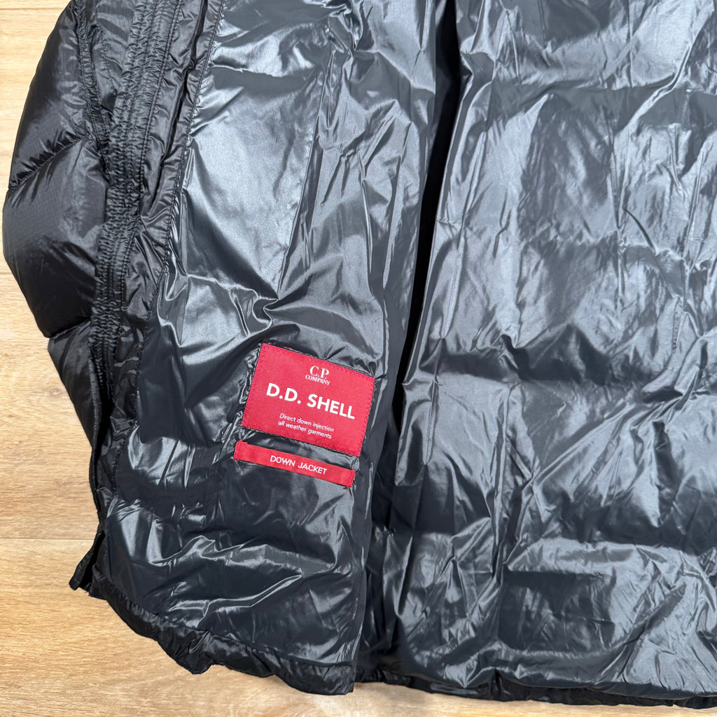 CP Company Short Down Lens Jacket in Black -Usfansport