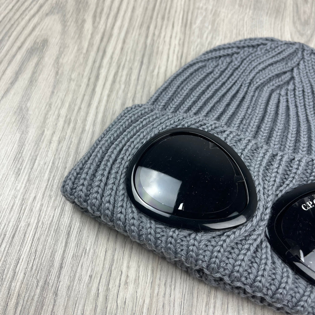 CP Company Goggle Beanie - Griffin Grey -Usfansport