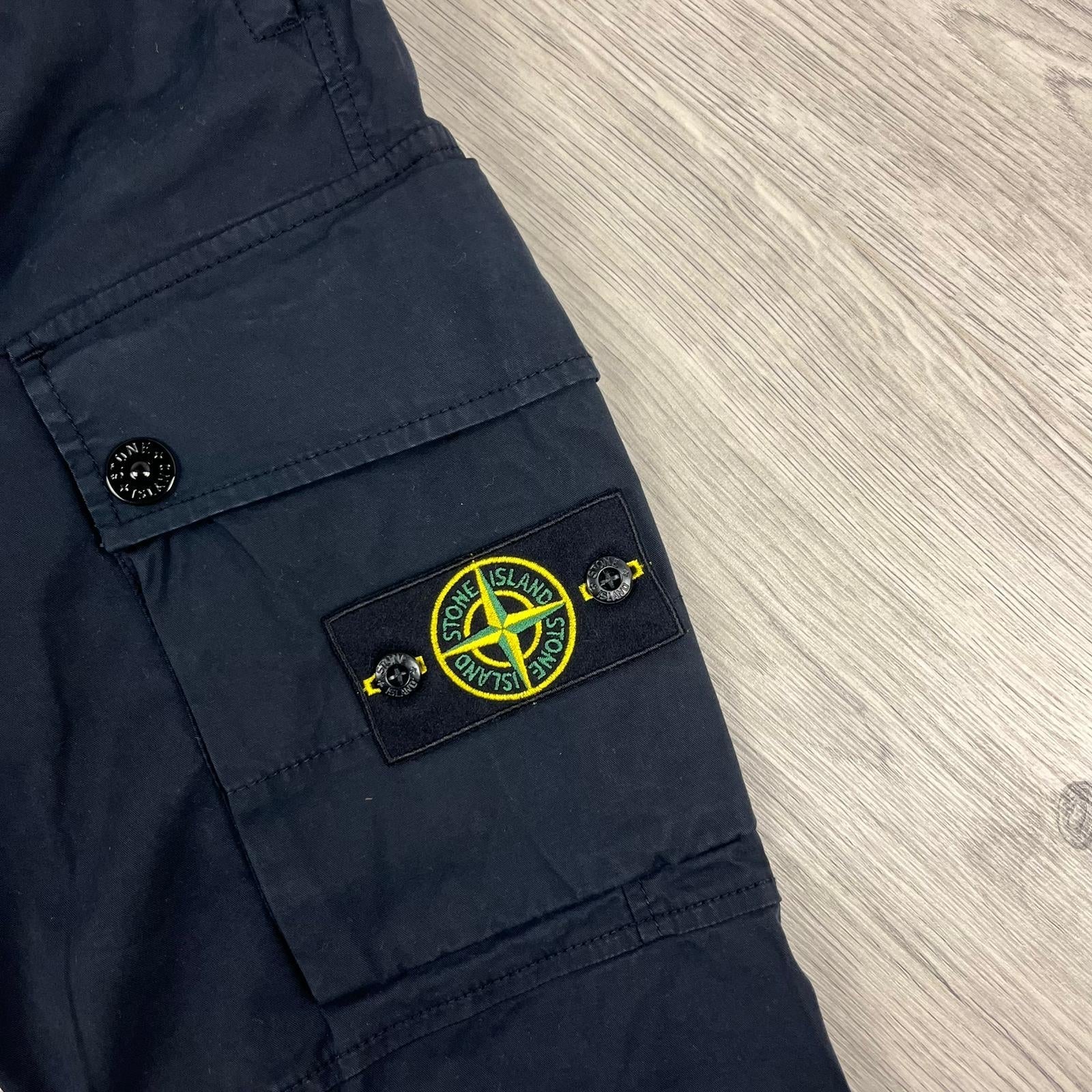 Stone Island Cargo Trousers - Navy -Usfansport