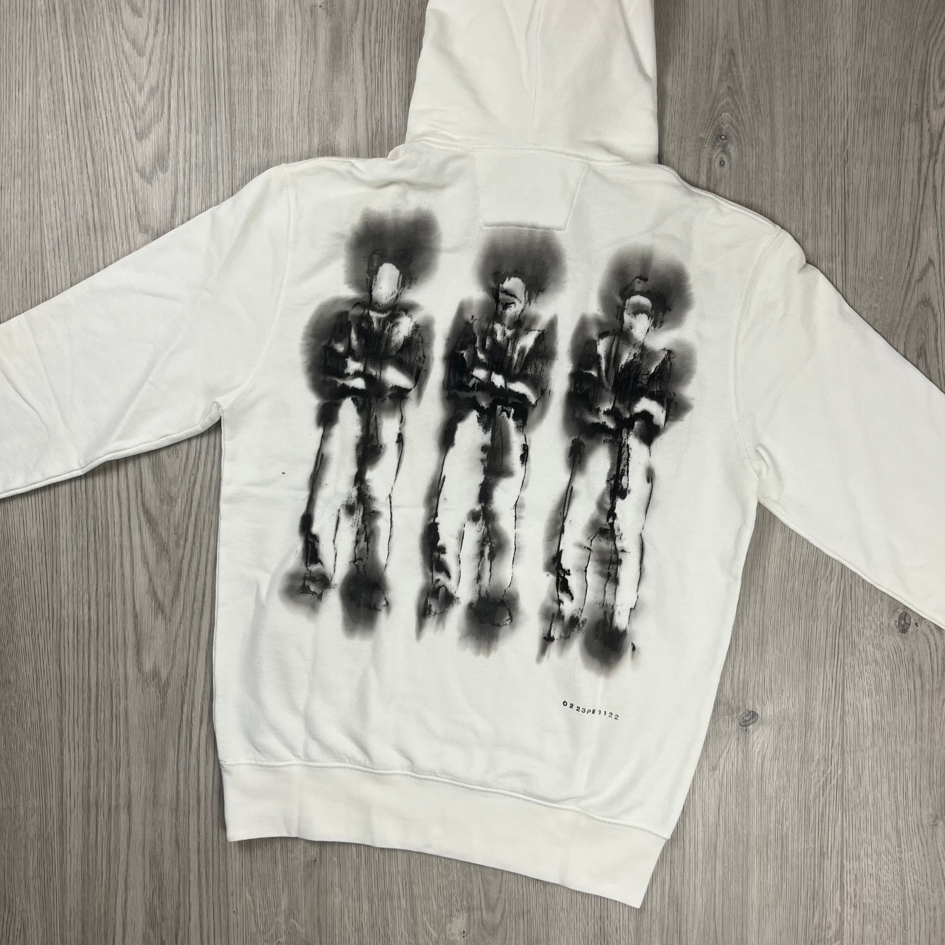 CP Company Graphic Hoodie - White -Usfansport