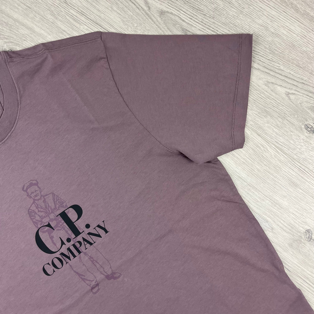 CP Company Sailor T-Shirt - Dove -Usfansport