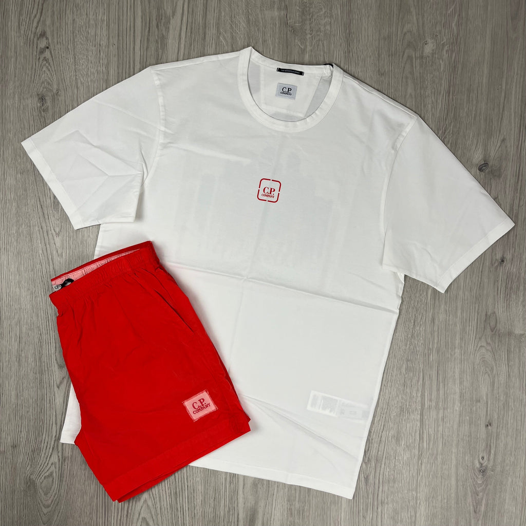 CP Company Holiday Set - White/Poinciana -Usfansport