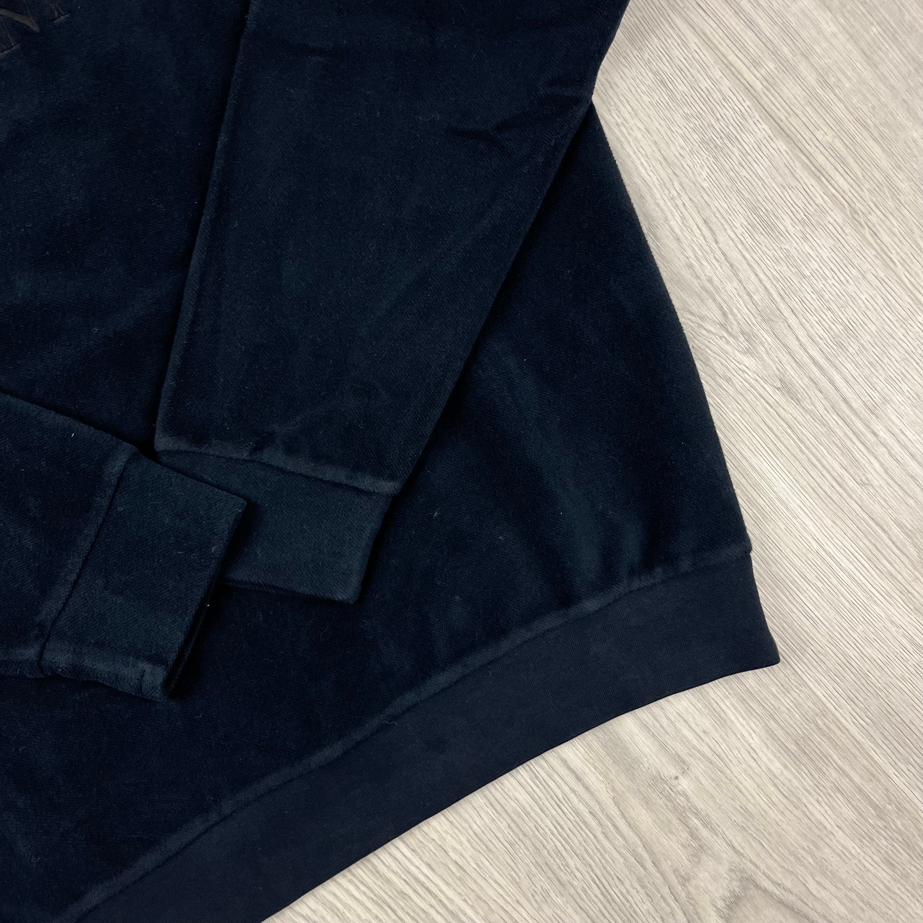 CP Company Roll Neck Sweatshirt - Navy -Usfansport