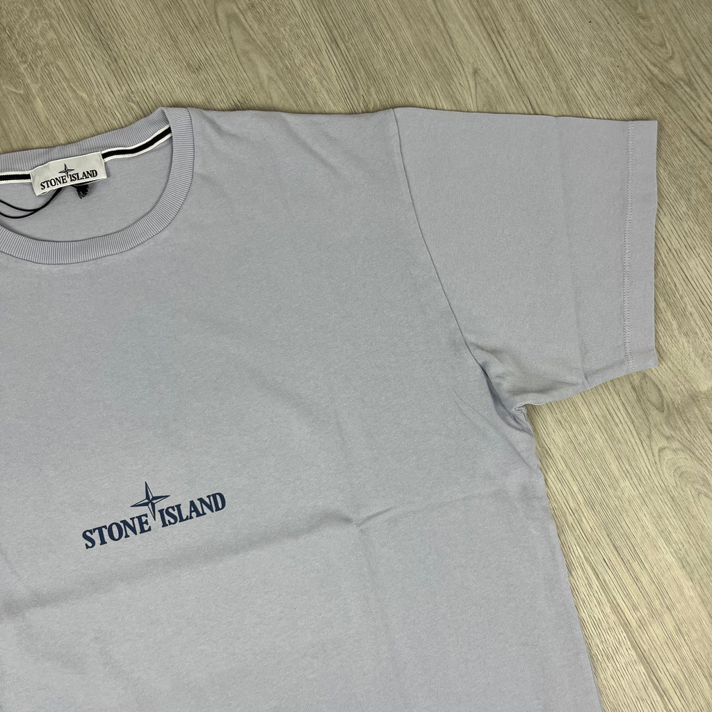Stone Island Construction T-Shirt - Lilac -Usfansport