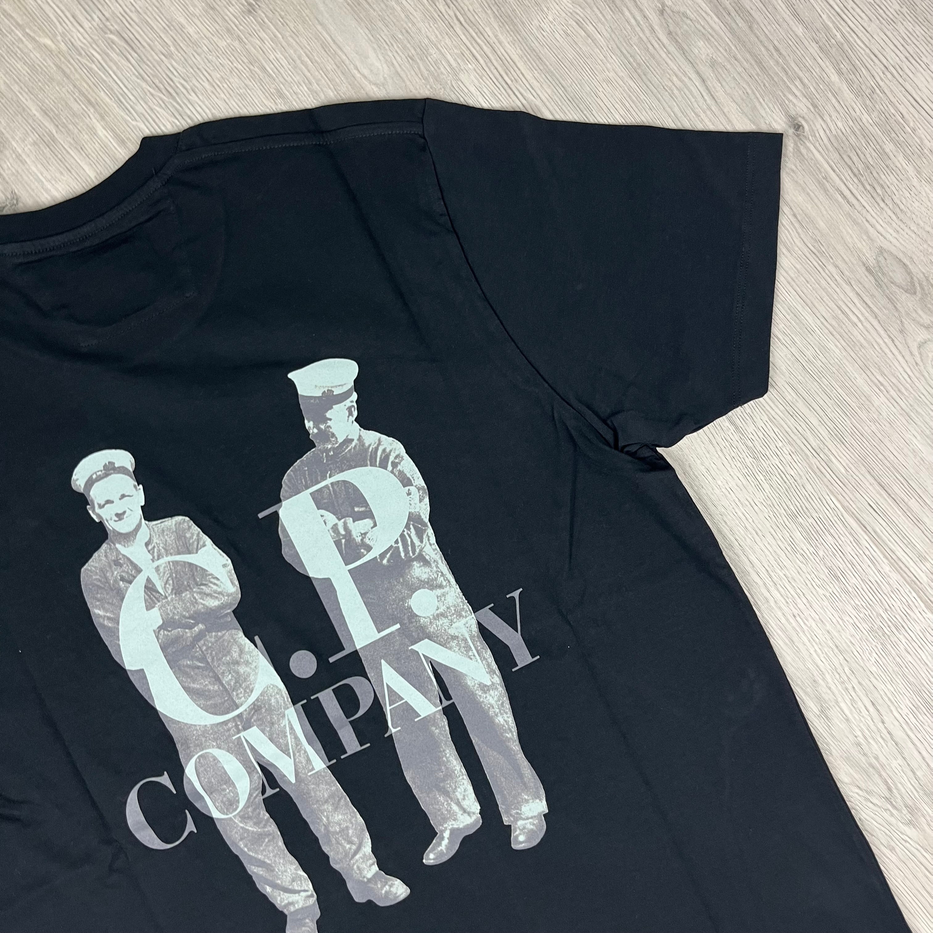 CP Company Sailor T-Shirt - Black -Usfansport