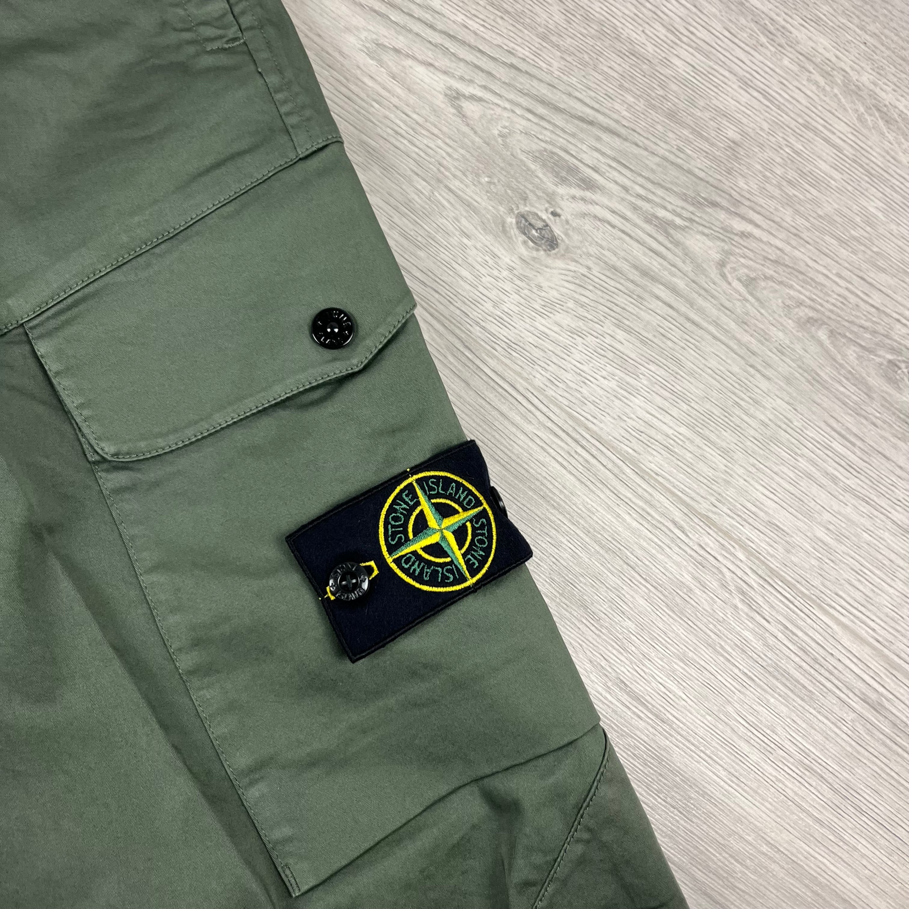 Stone Island Cargo Trousers - Musk -Usfansport