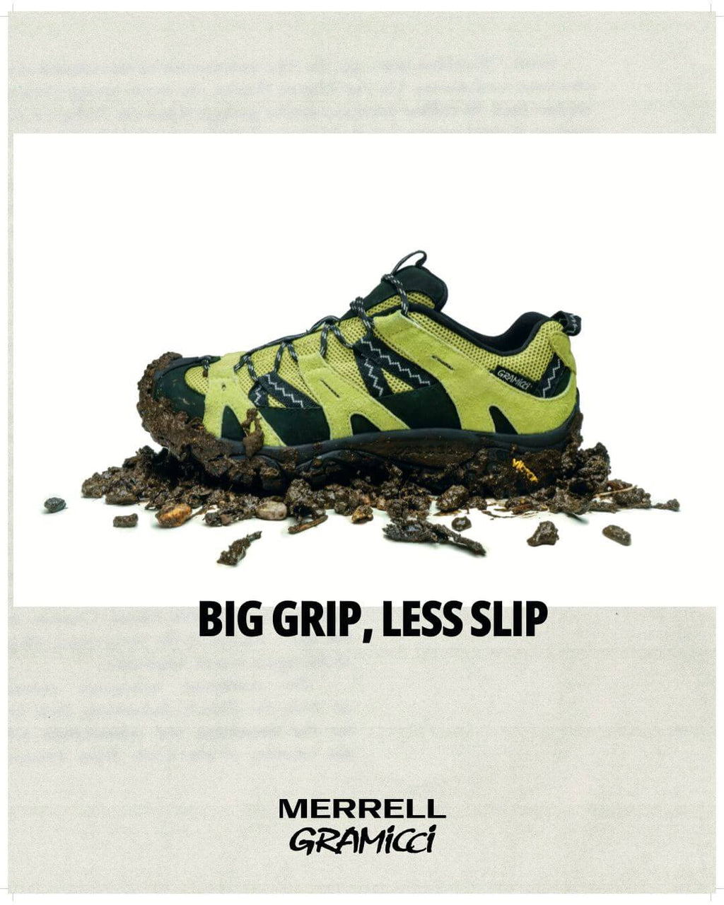 Merrell x Gramicci Moab 2 Siren I Dark Citron