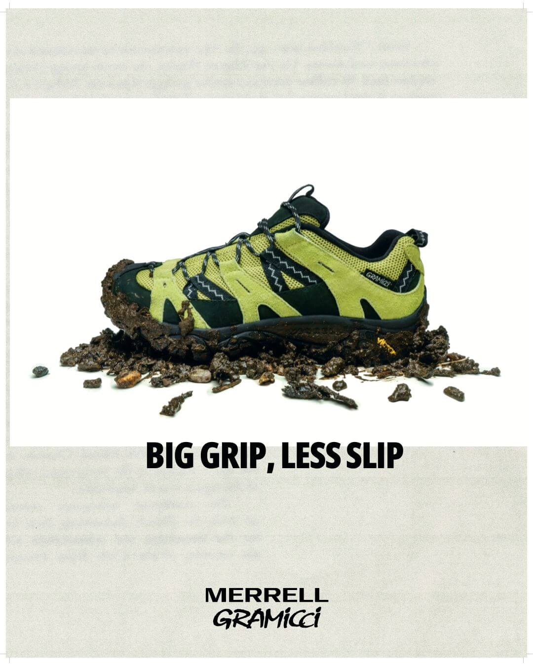 Merrell x Gramicci Moab 2 Siren I Dark Citron