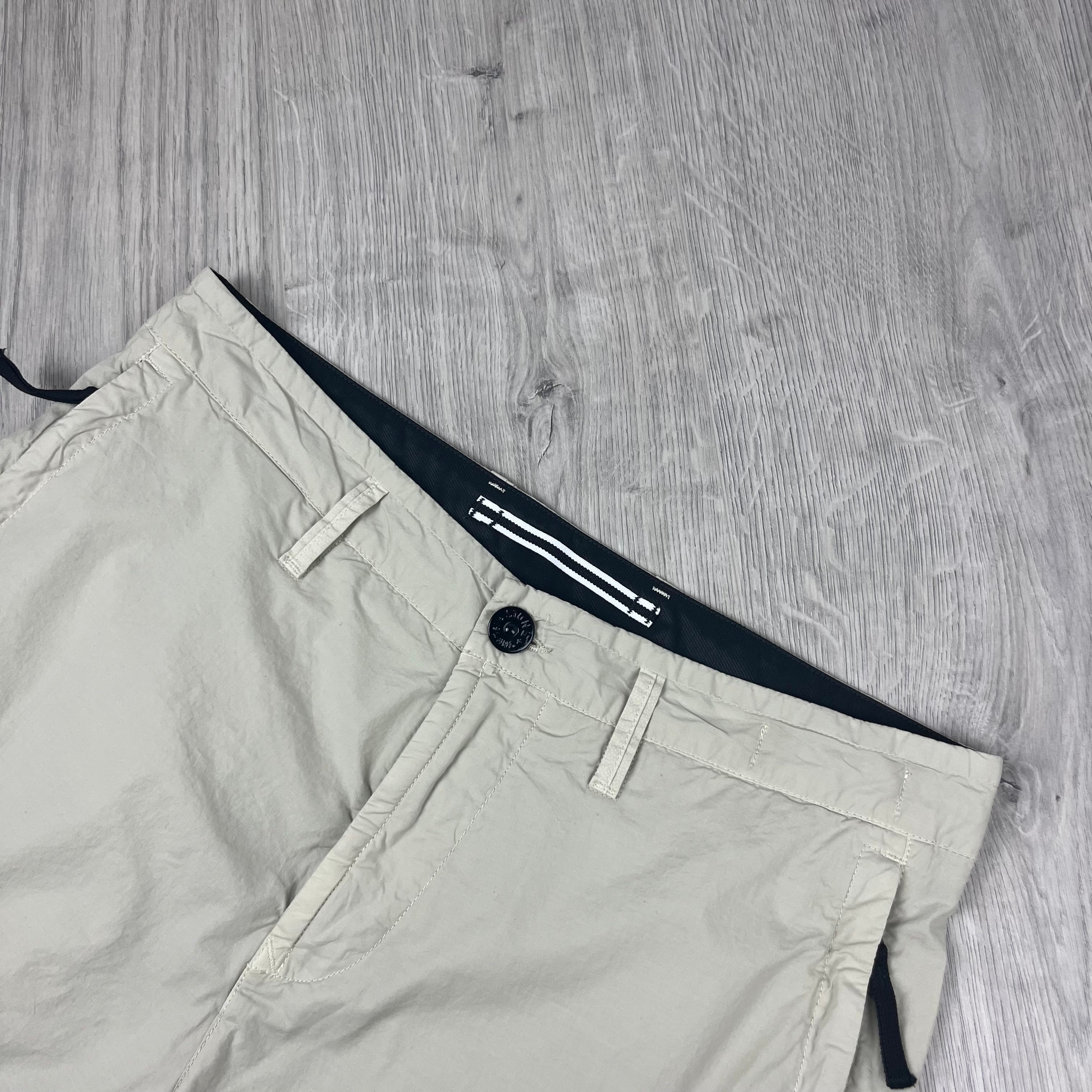 Stone Island Cargo Shorts - Sand -Usfansport