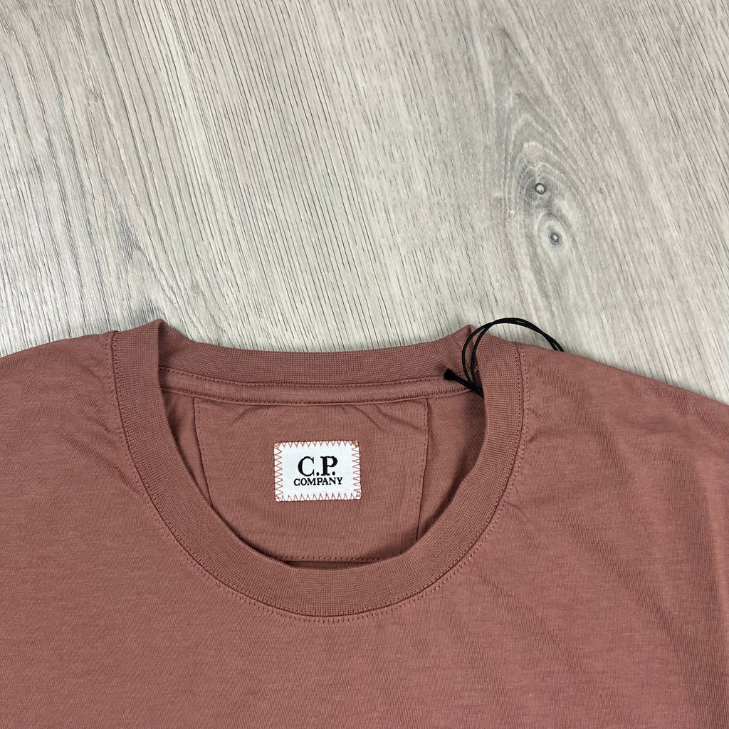 CP Company Printed T-Shirt - Cedar Wood -Usfansport