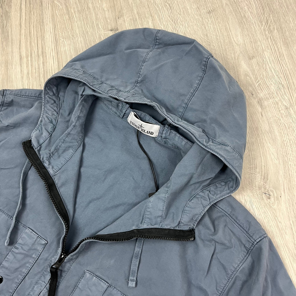 Stone Island Supima Jacket - Avio Blue -Usfansport