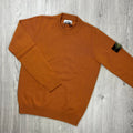 Stone Island Knit Sweatshirt - Orange -Usfansport