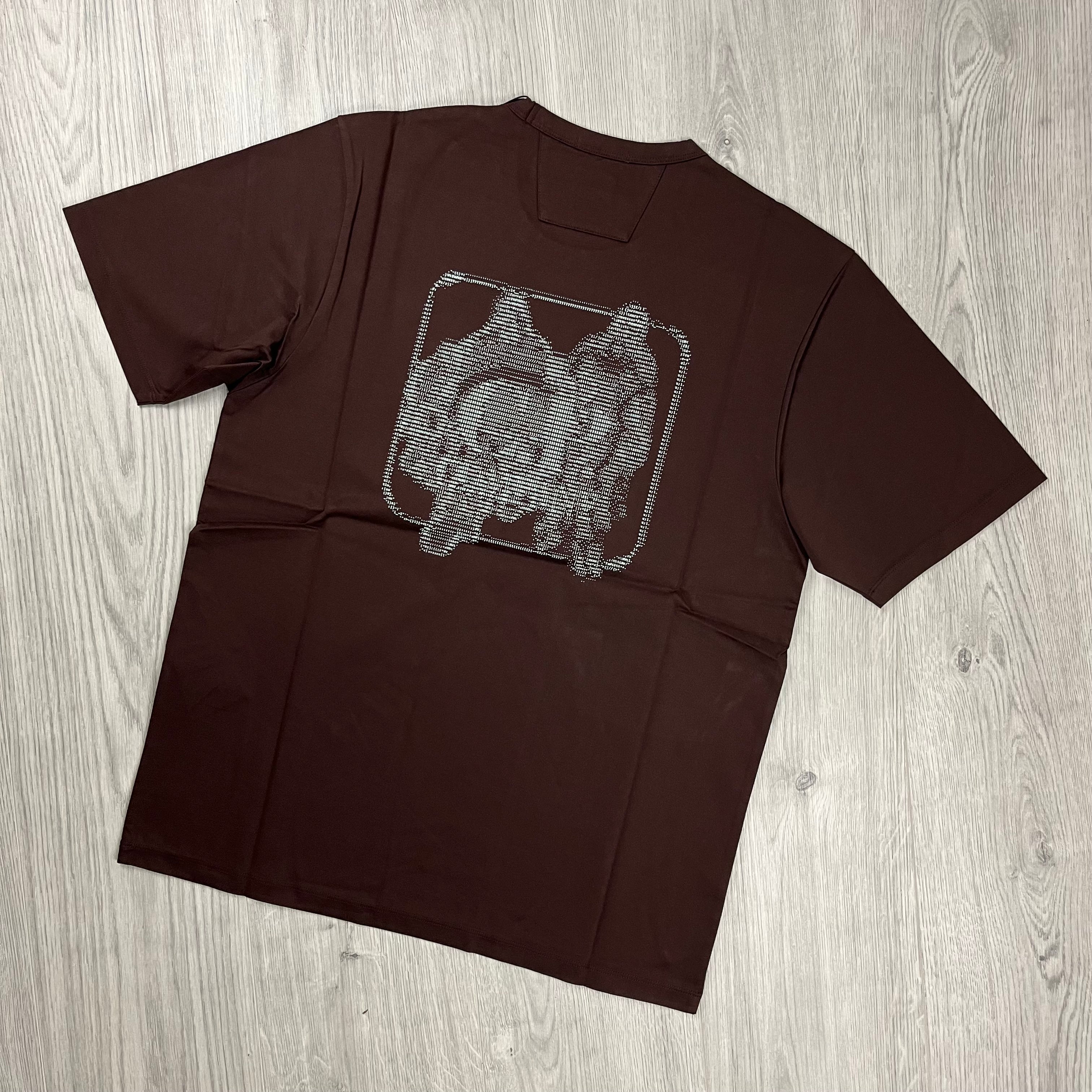 CP Company Metropolis T-Shirt - Rum Raisin -Usfansport