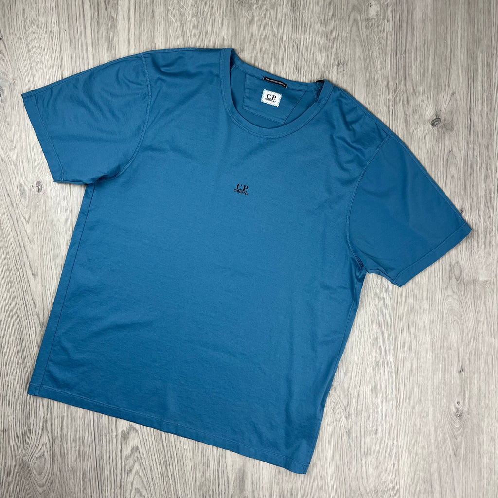 CP Company Patch T-Shirt - Aegean Blue -Usfansport