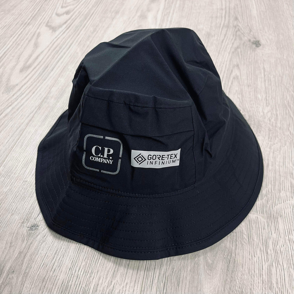 CP Company Metropolis Bucket Hat - Black -Usfansport